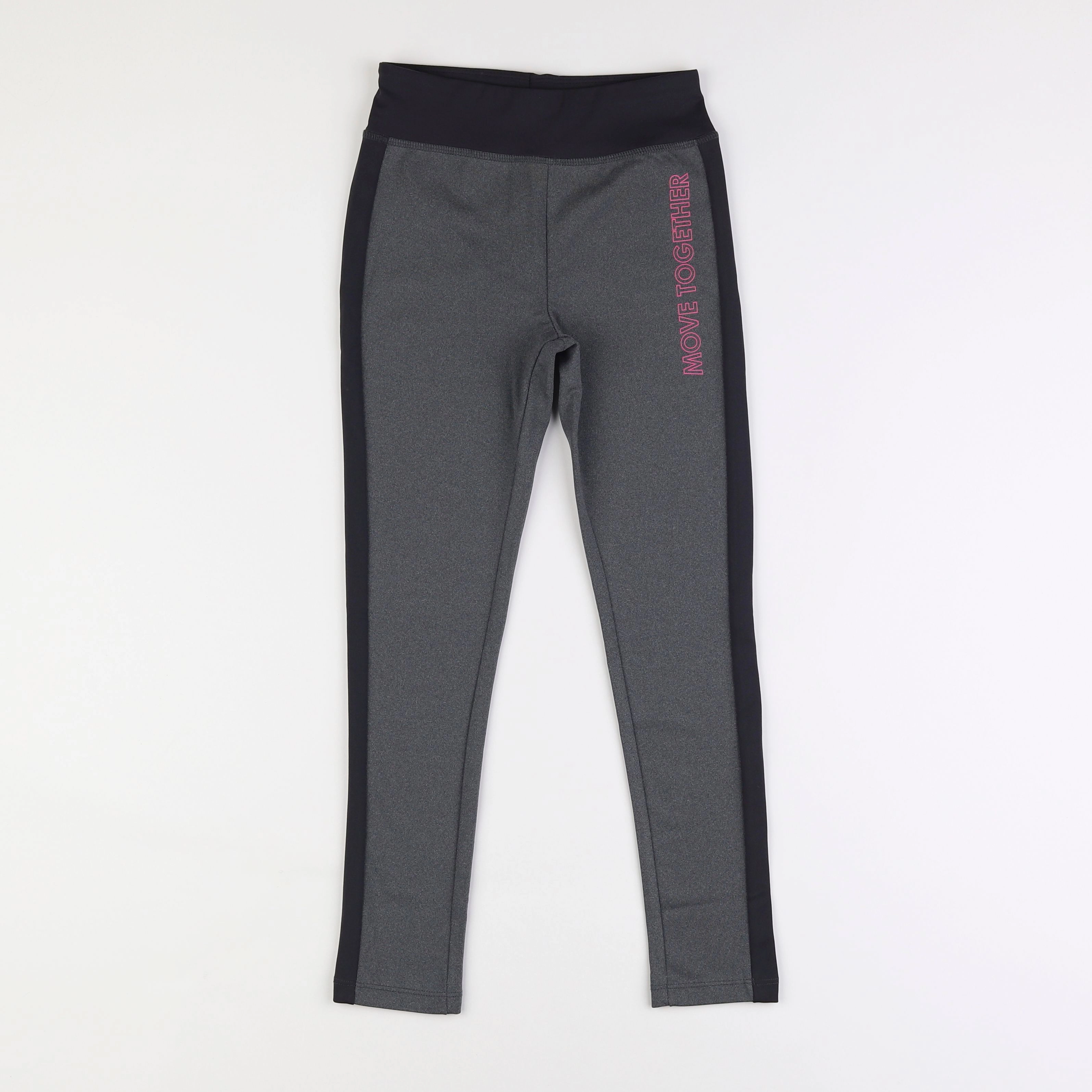 Vertbaudet - legging gris - 8 ans