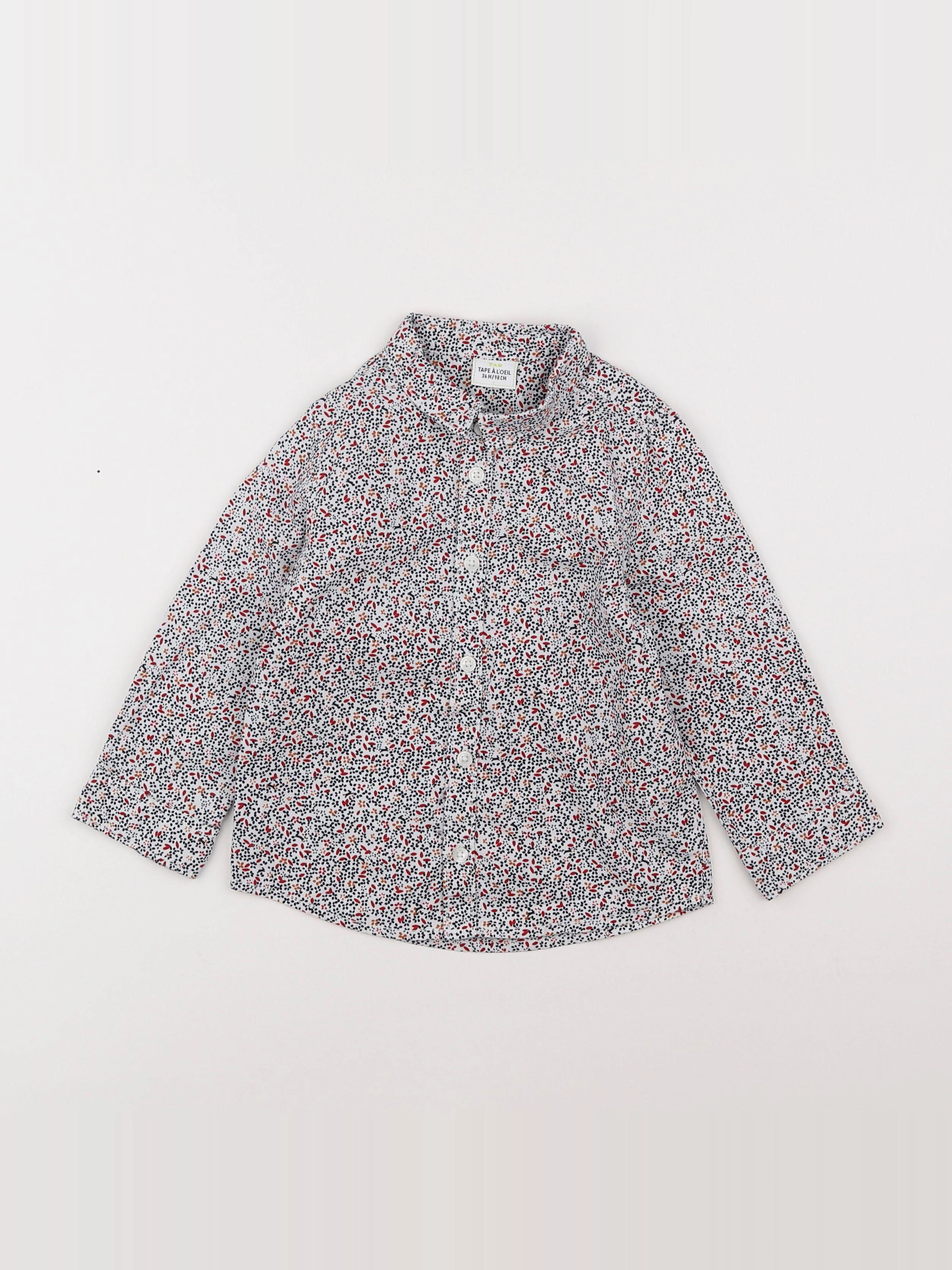 Tape à l'oeil - chemise multicolore - 3 ans