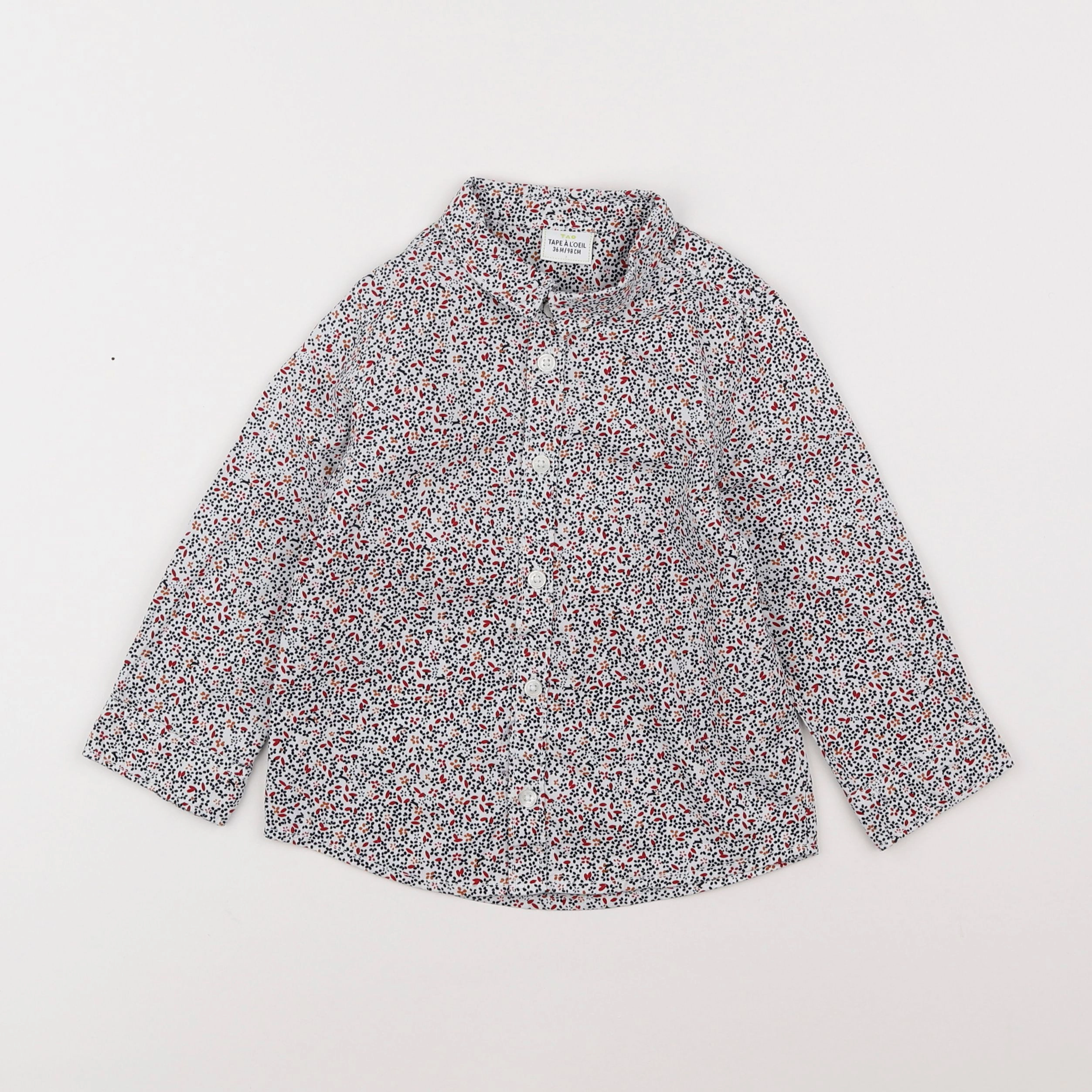 Tape à l'oeil - chemise multicolore - 3 ans