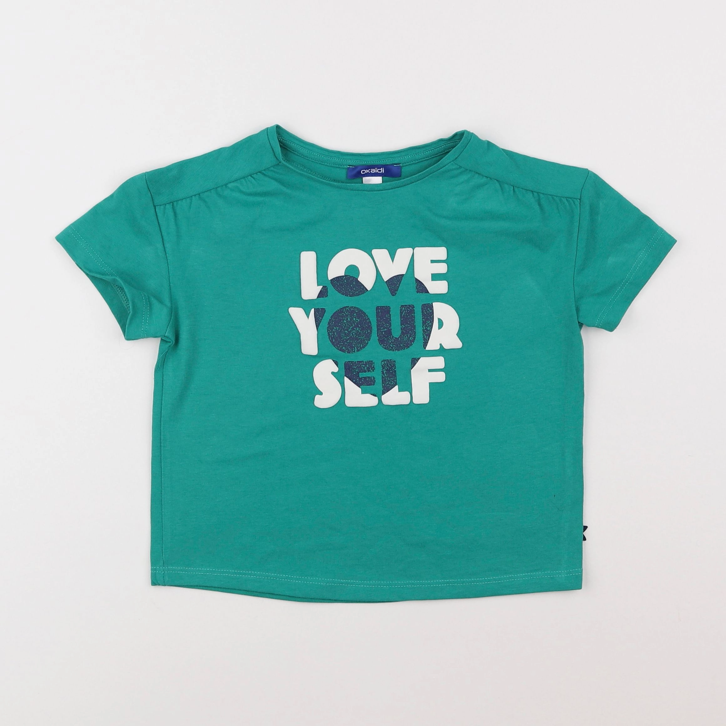 Okaidi - tee-shirt vert - 4 ans