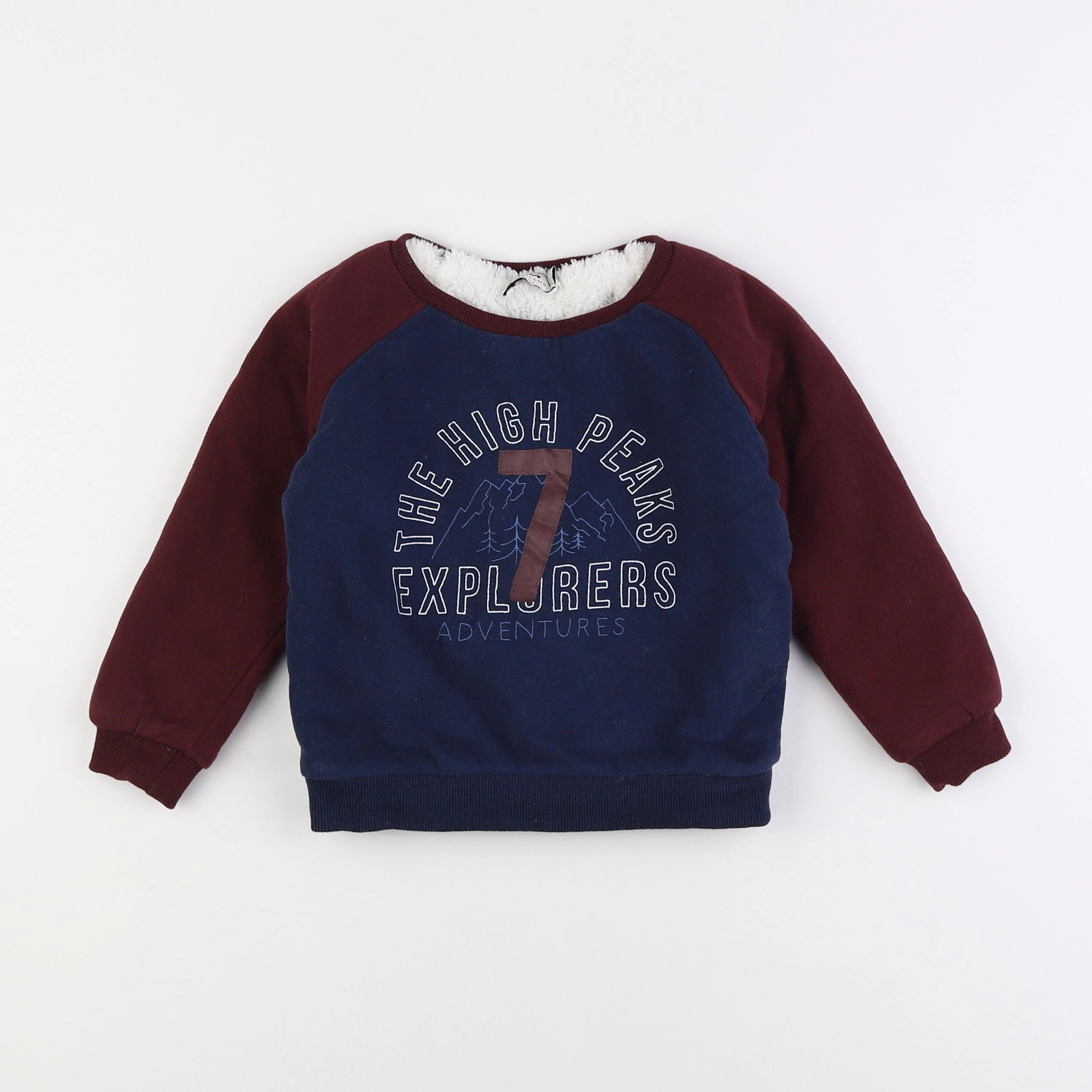 Cyrillus - sweat bleu - 4 ans