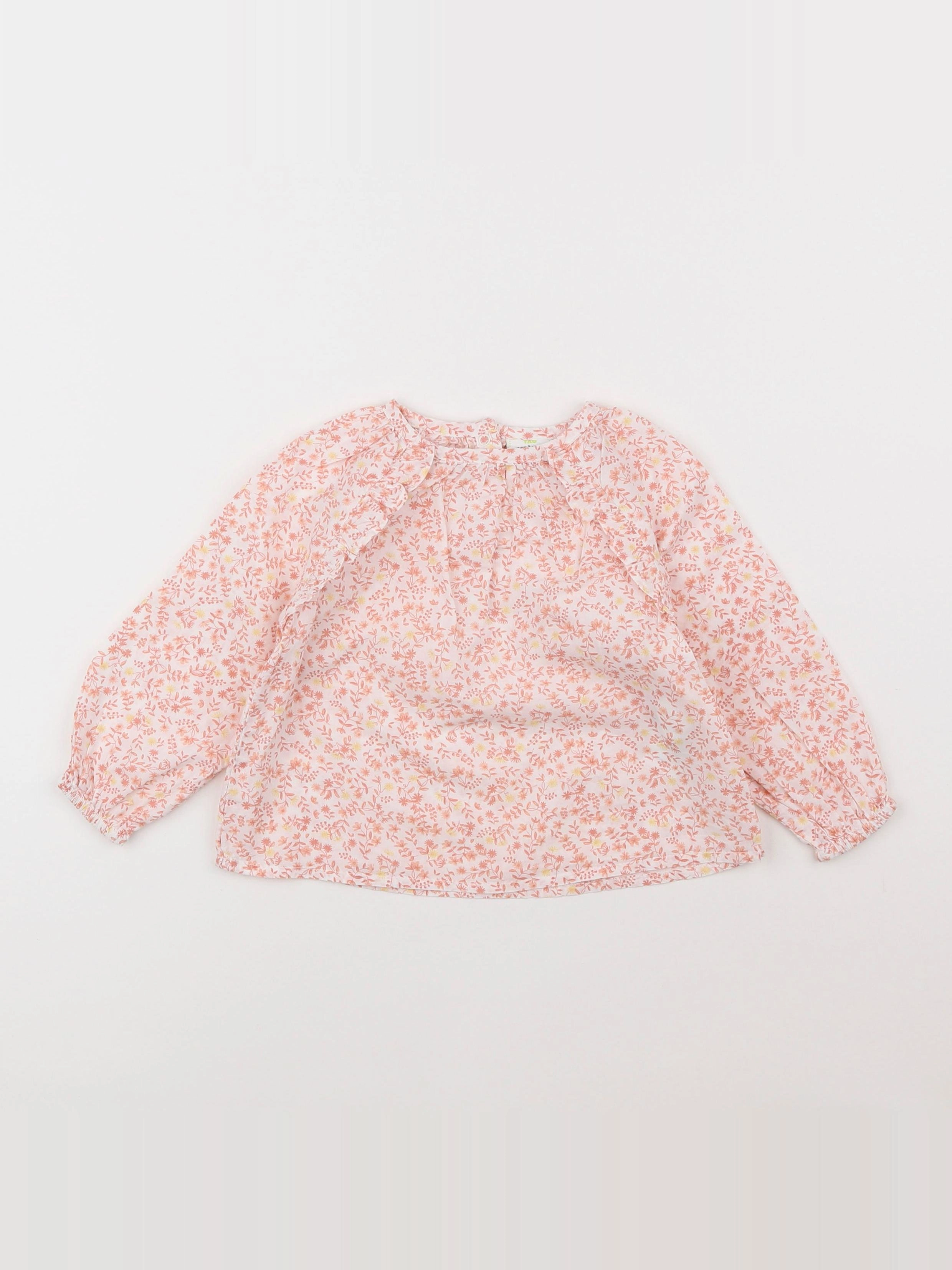 Tape à l'oeil - blouse rose - 18 mois