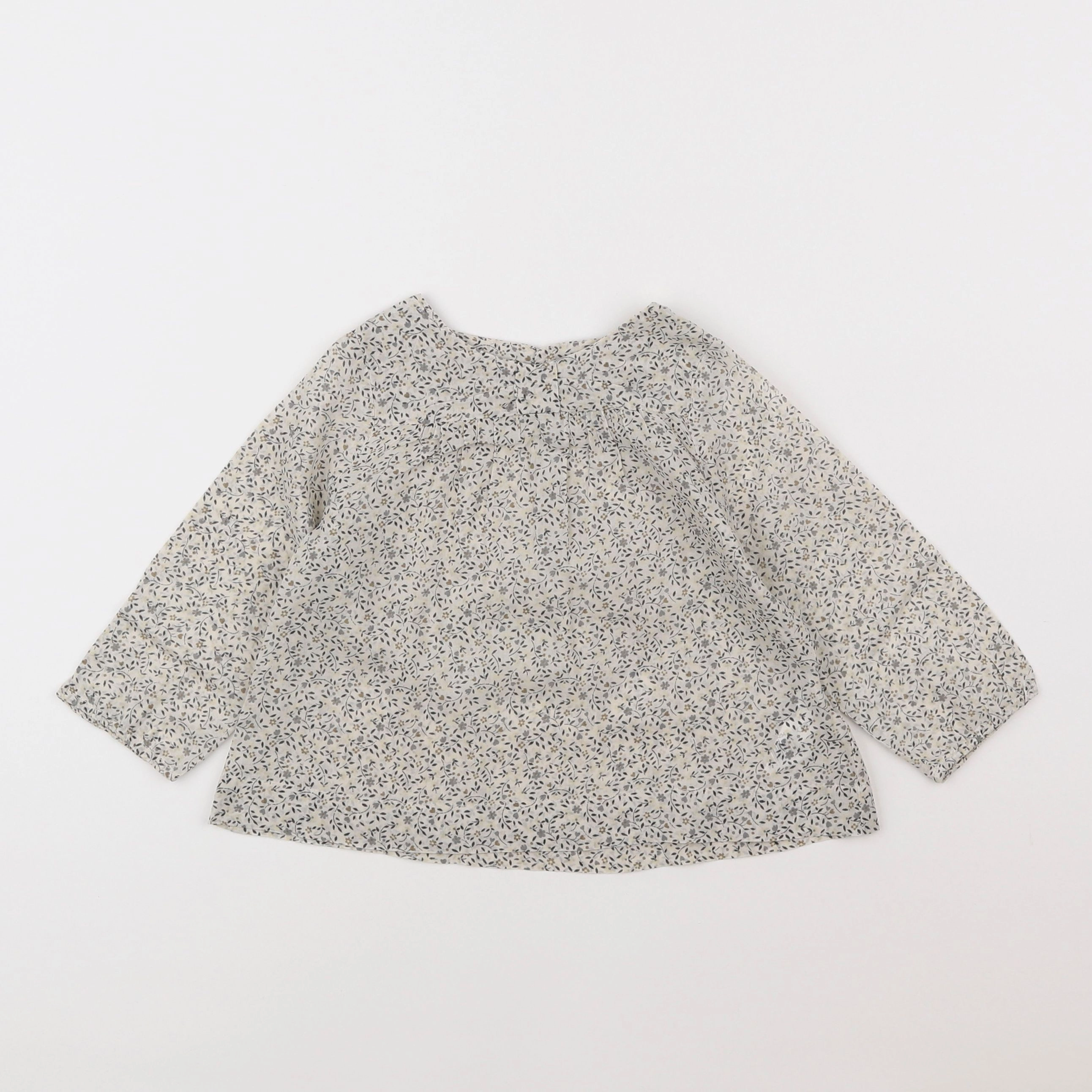 Boutchou - blouse gris - 2 ans