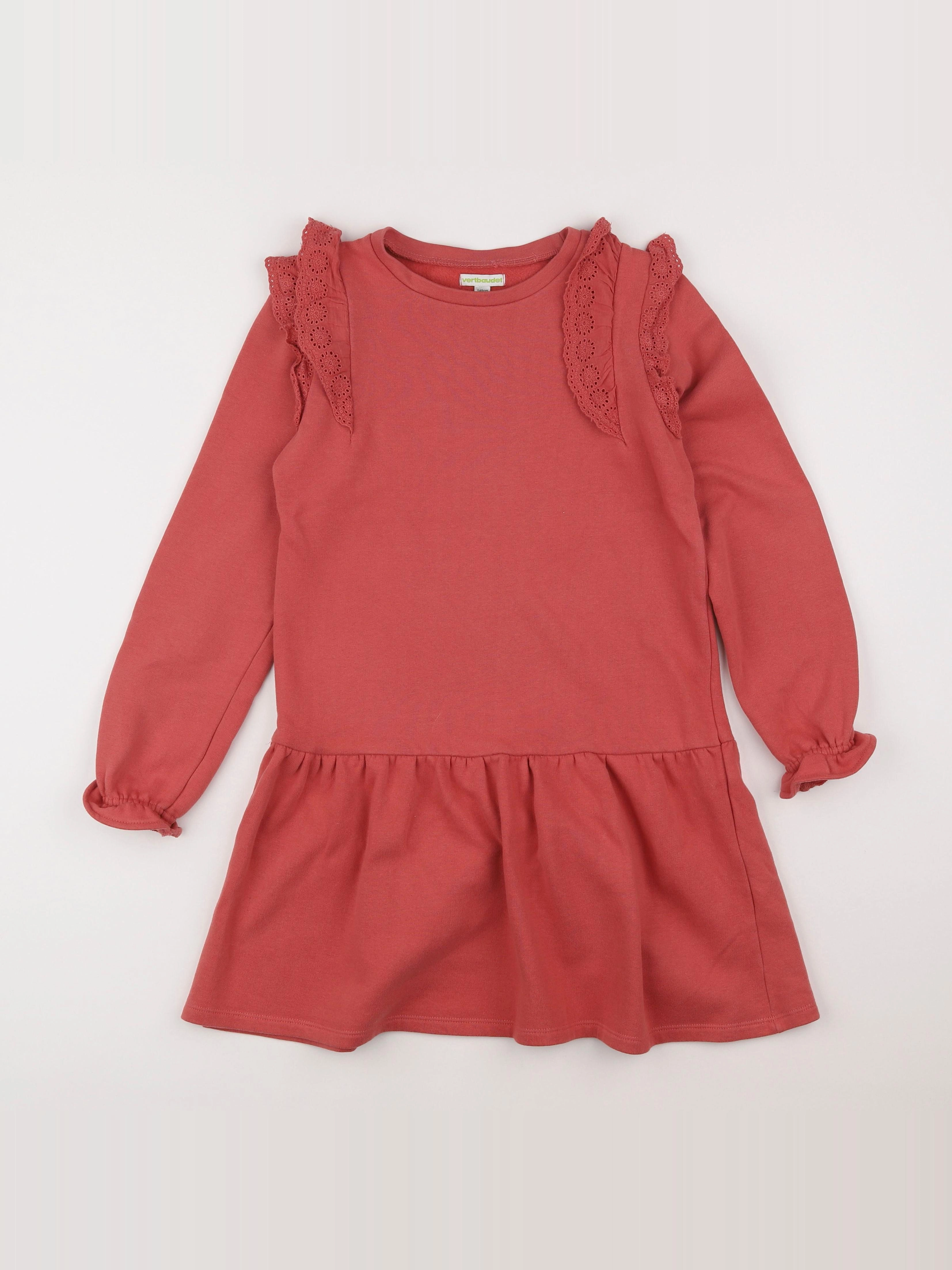 Vertbaudet - robe rose - 10 ans