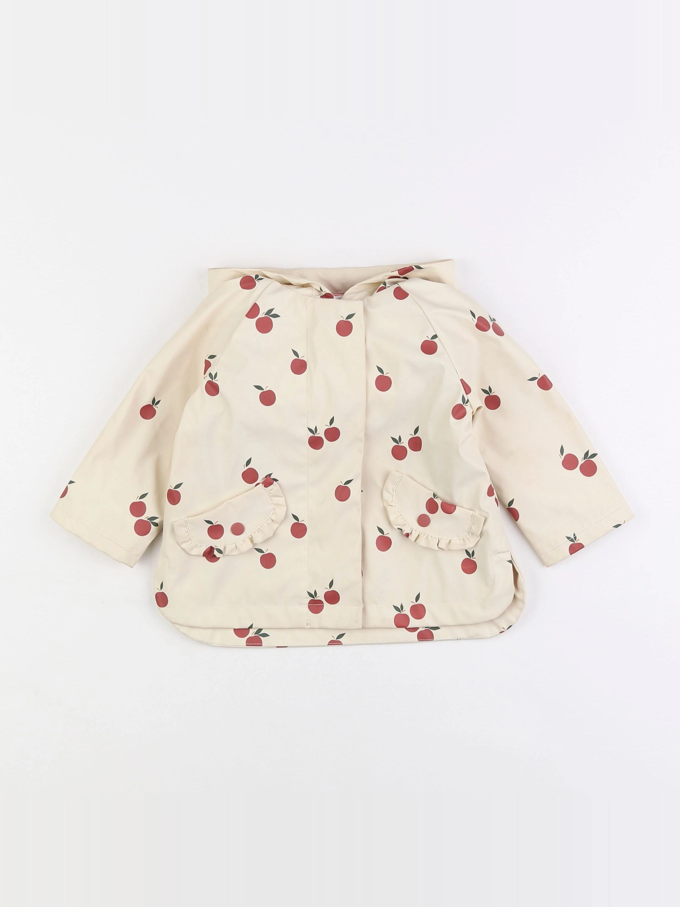 Vertbaudet - imperméable beige - 12 mois