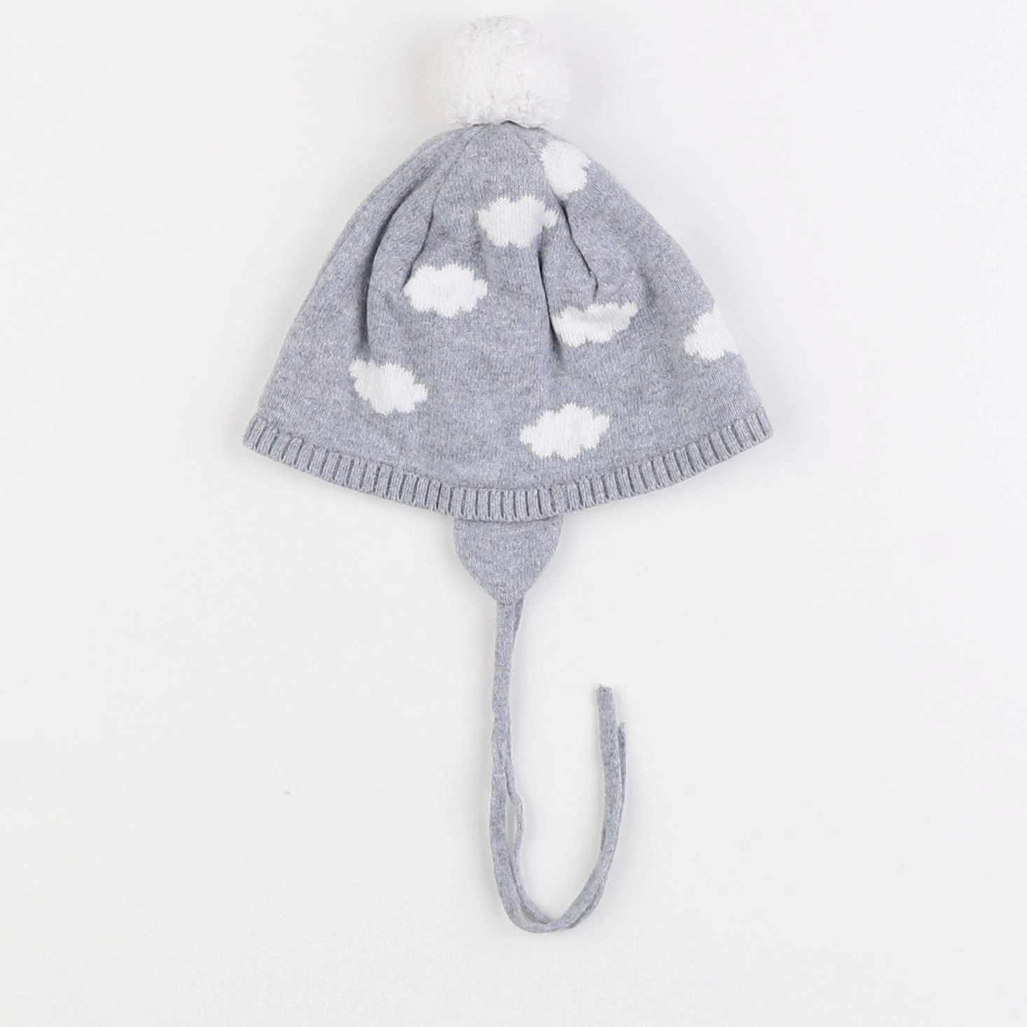 Jacadi - bonnet gris - 6 mois