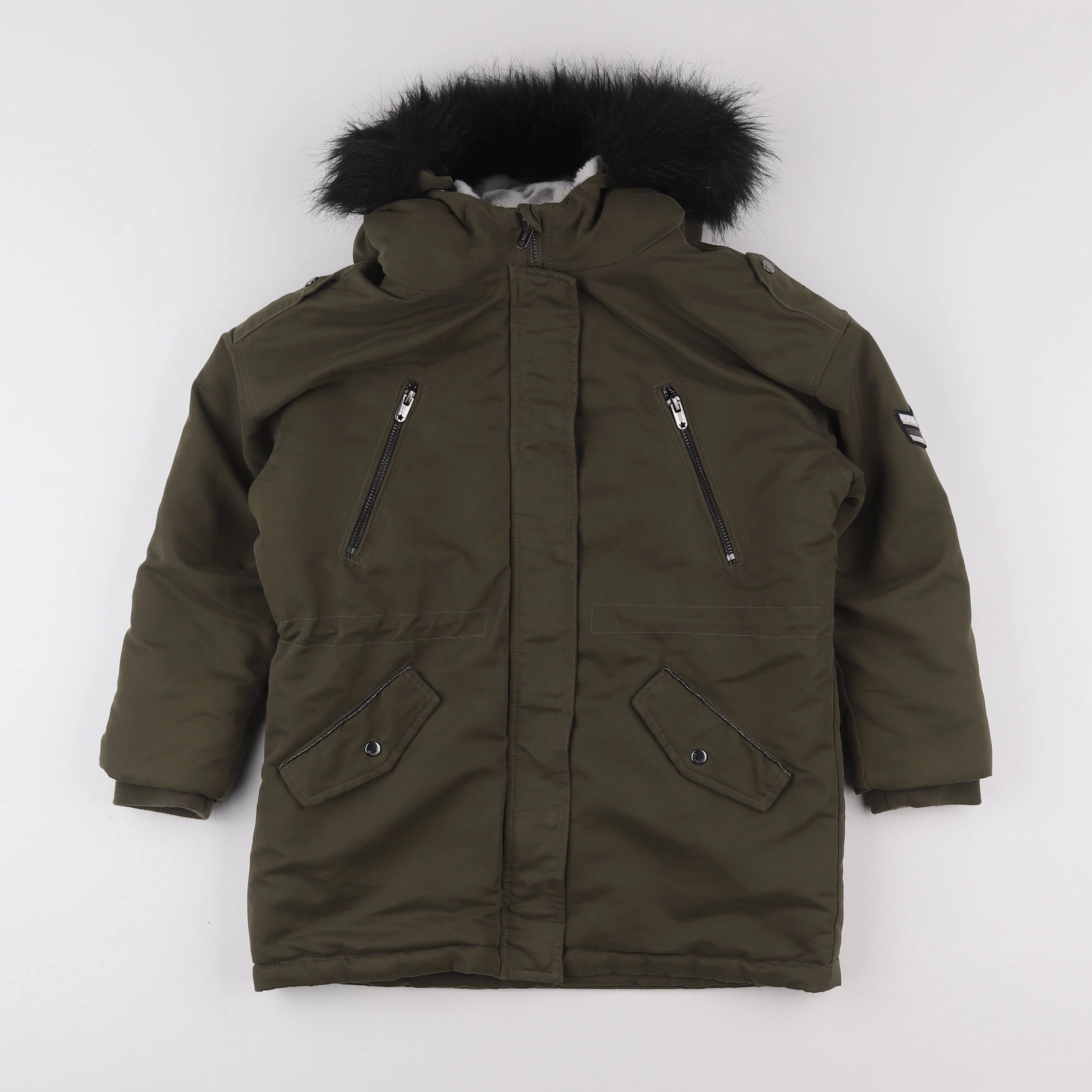 IKKS - parka vert - 8 ans