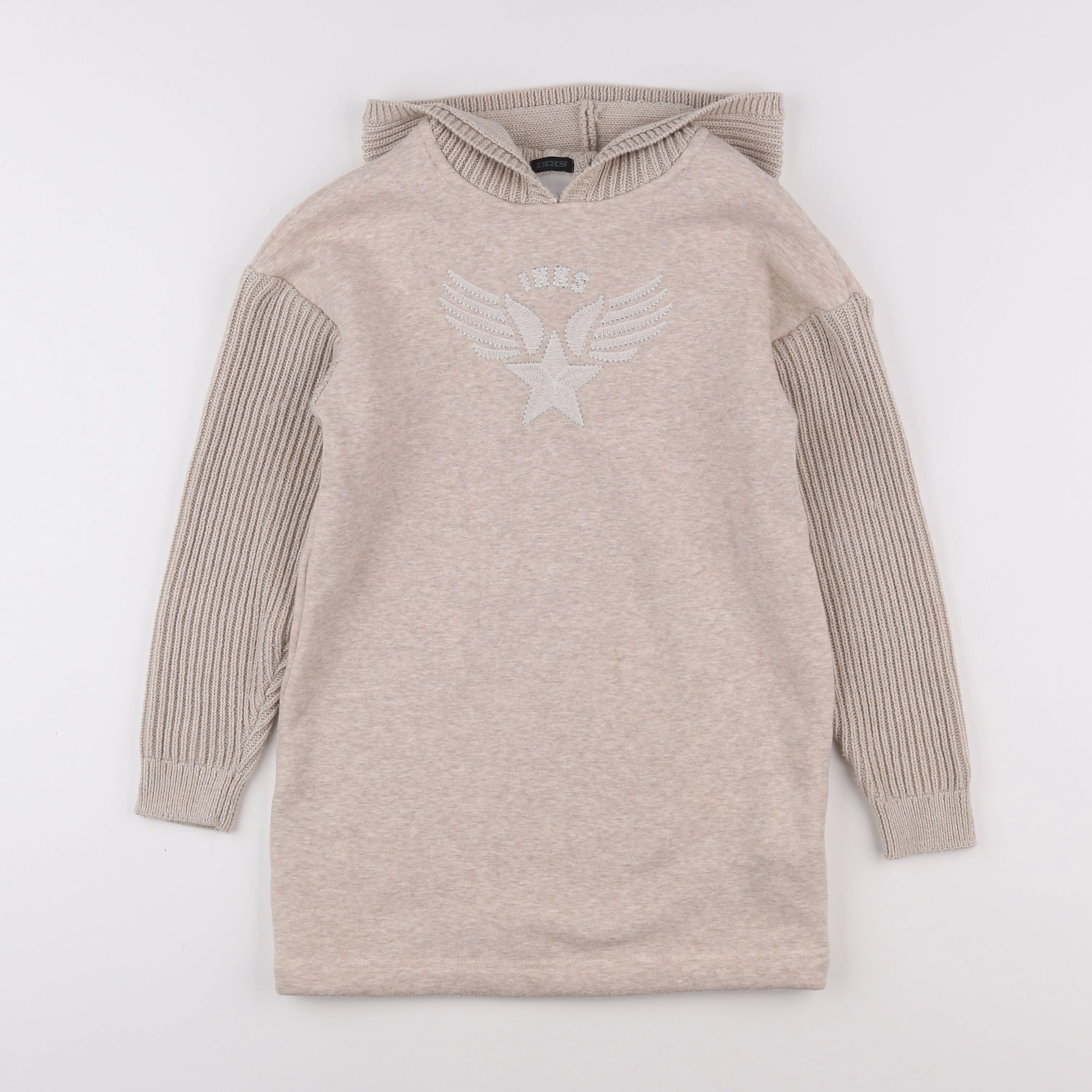 IKKS - robe beige - 8 ans