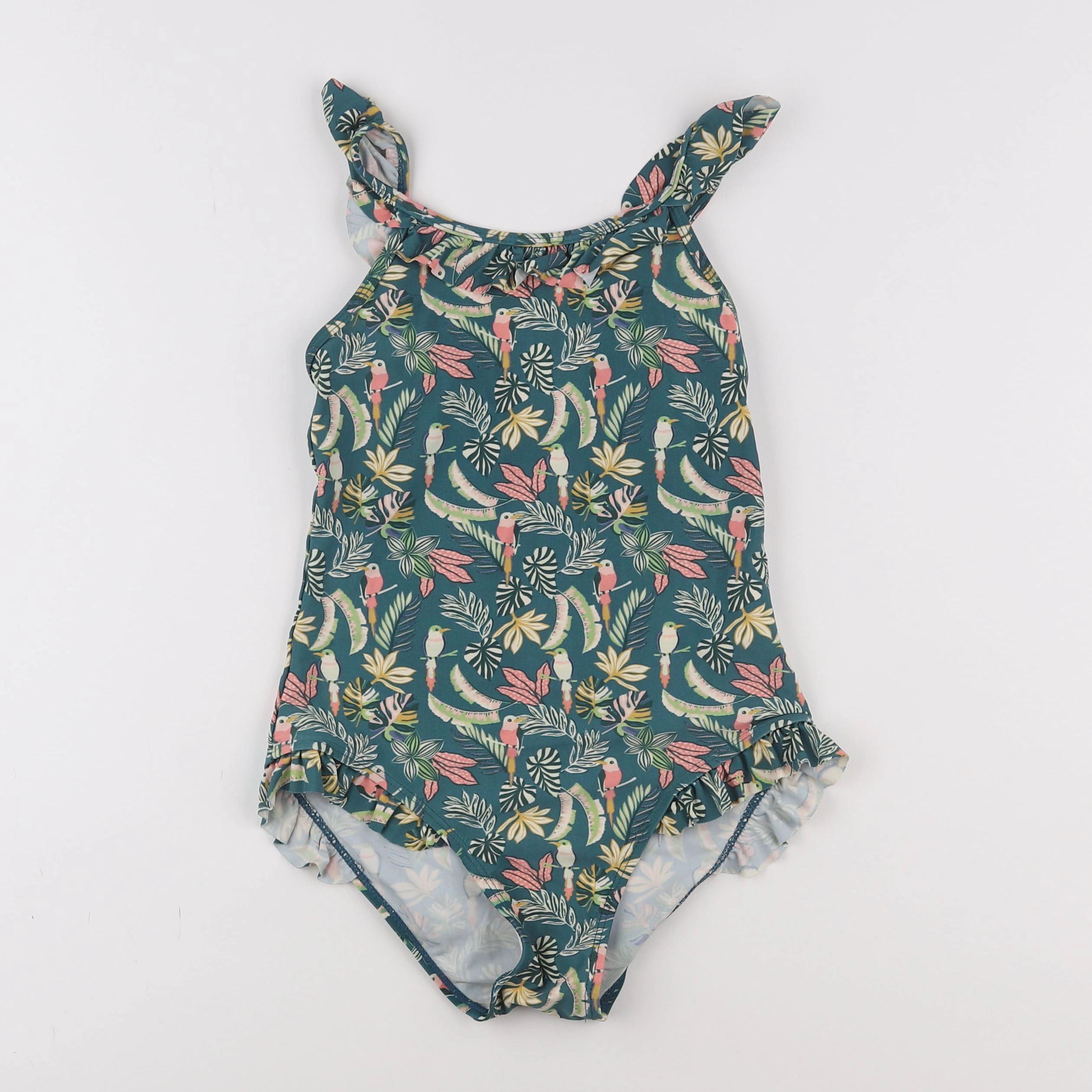 Vertbaudet - maillot de bain multicolore - 10 ans