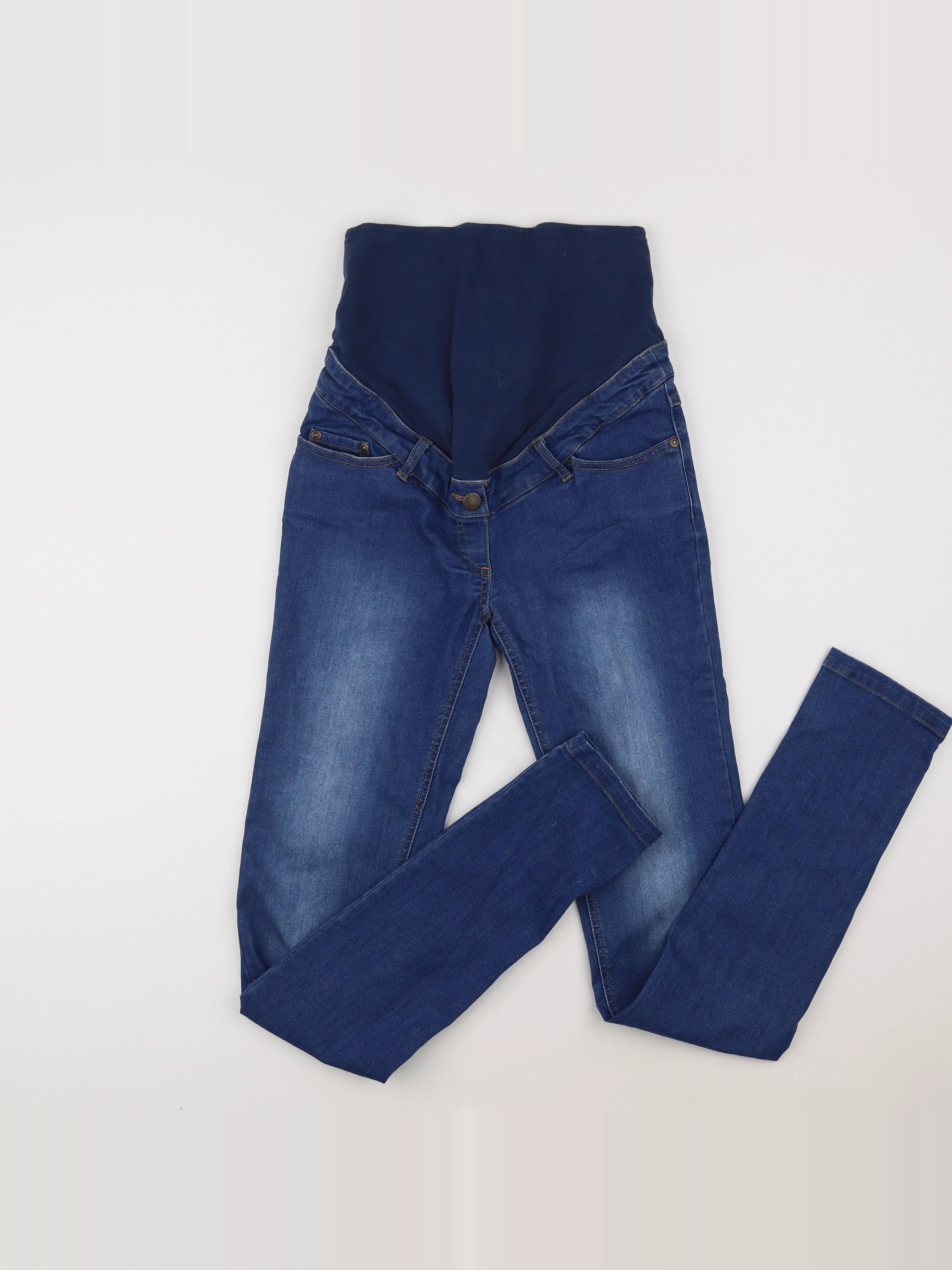 Vertbaudet - jean grossesse bleu - 36