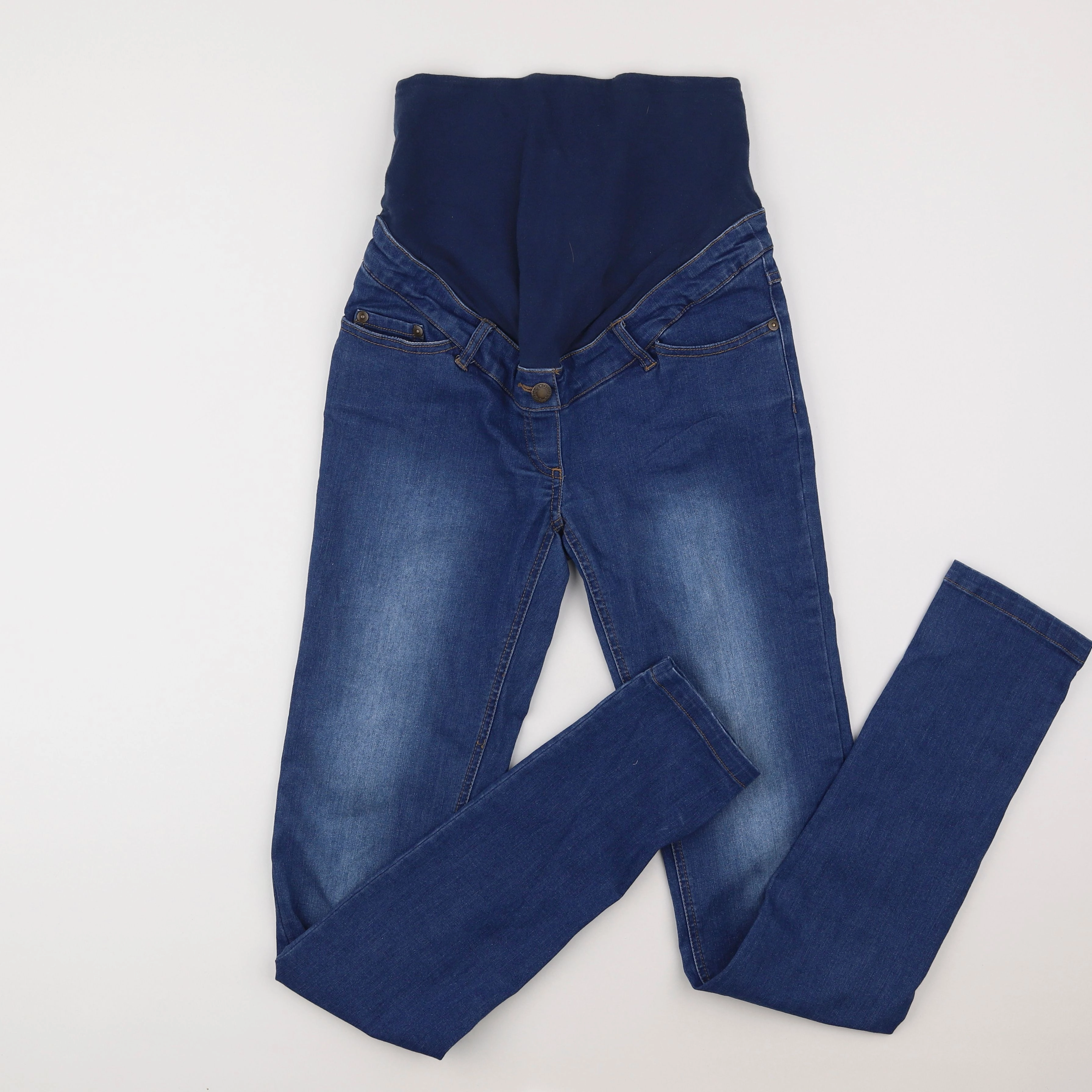 Vertbaudet - jean grossesse bleu - 36