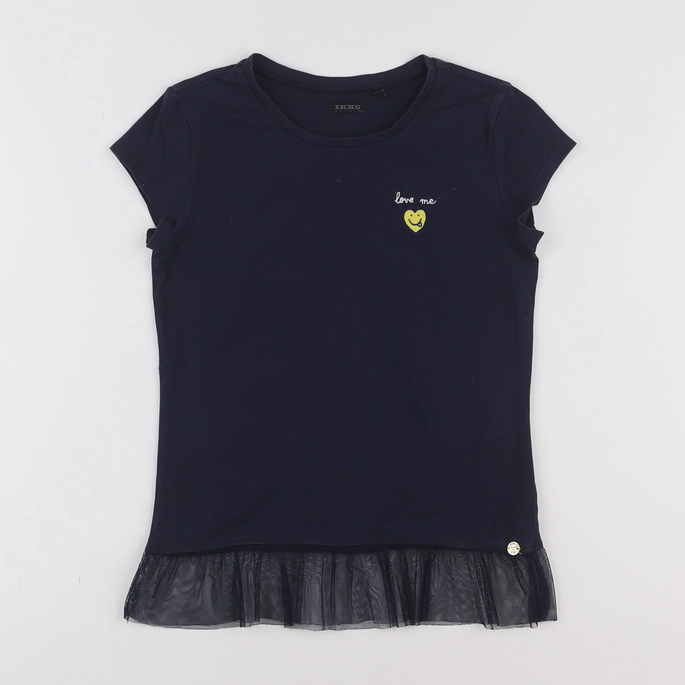 IKKS - tee-shirt bleu - 10 ans