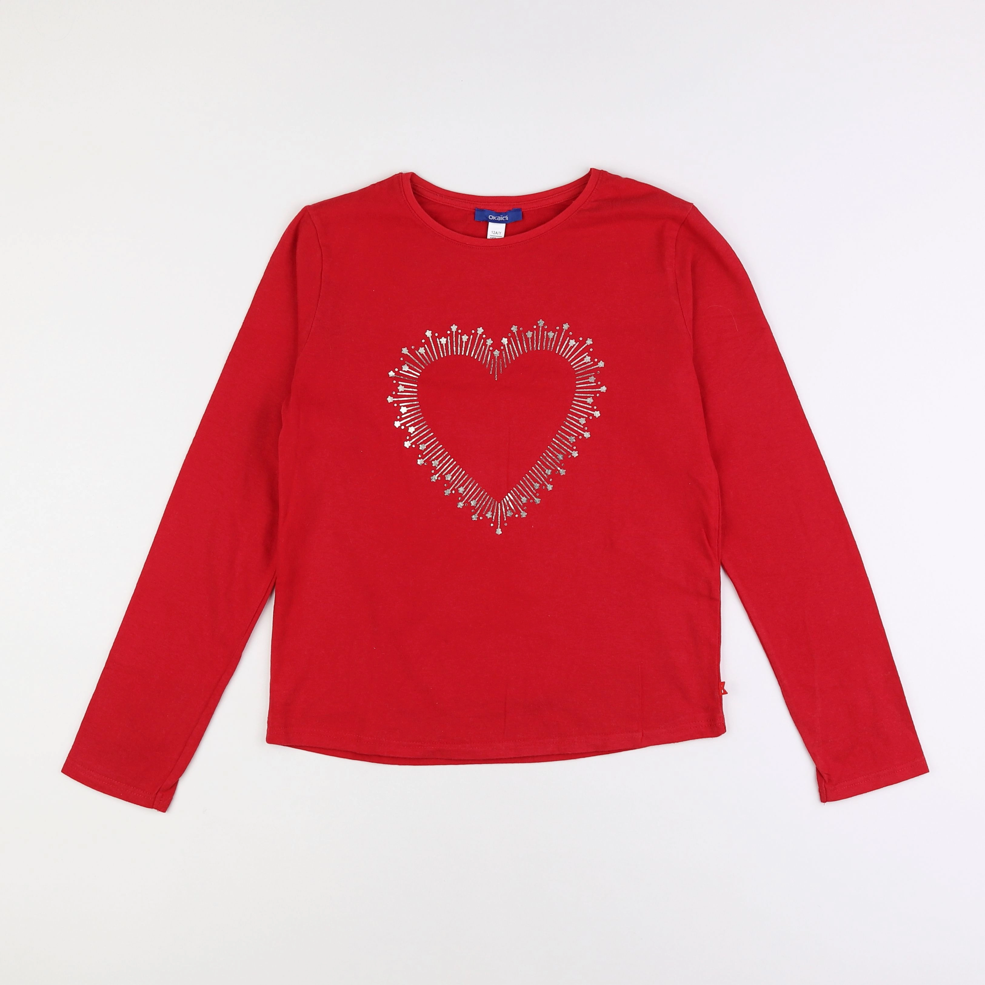 Okaidi - tee-shirt rose - 12 ans