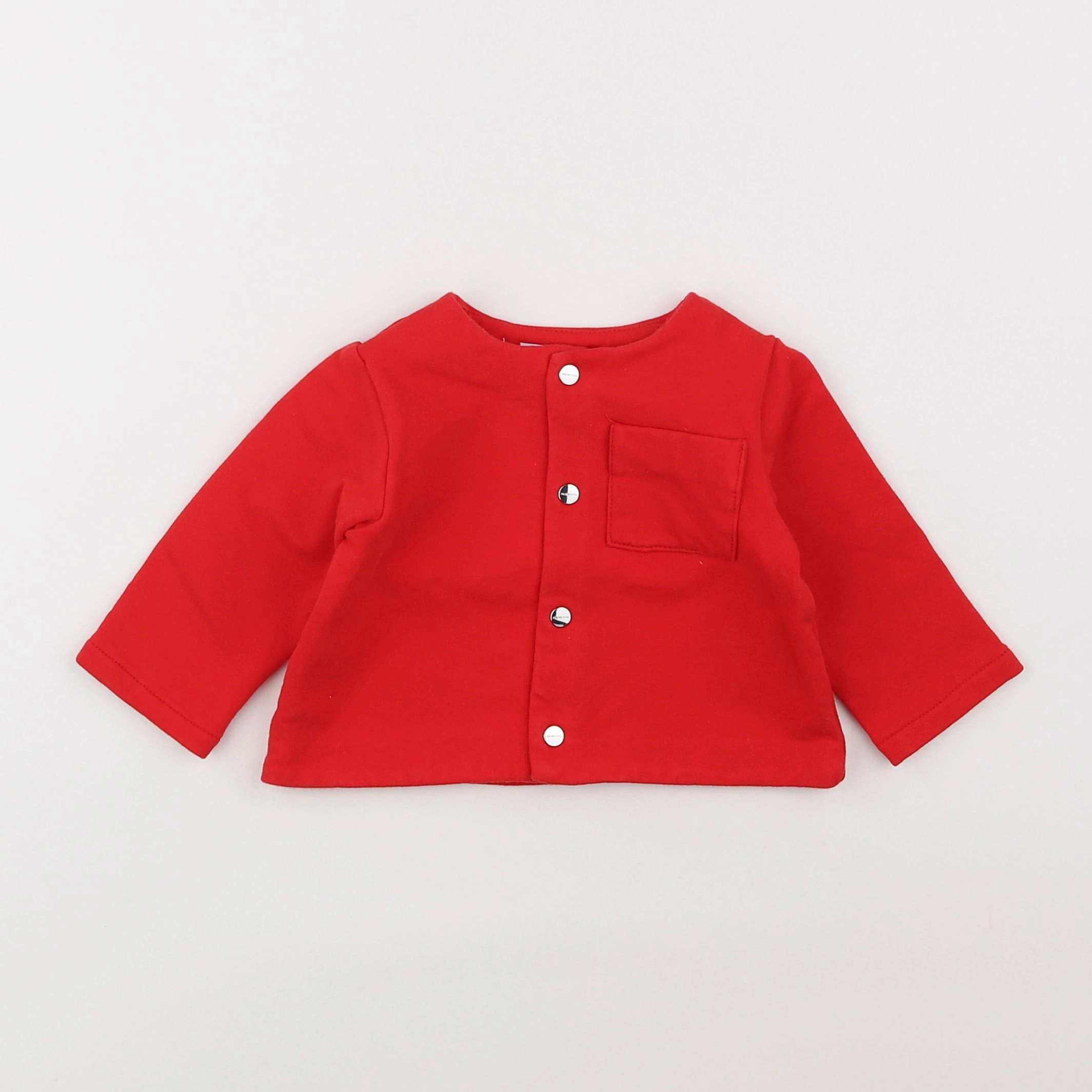 Jacadi - sweat rouge - 6 mois