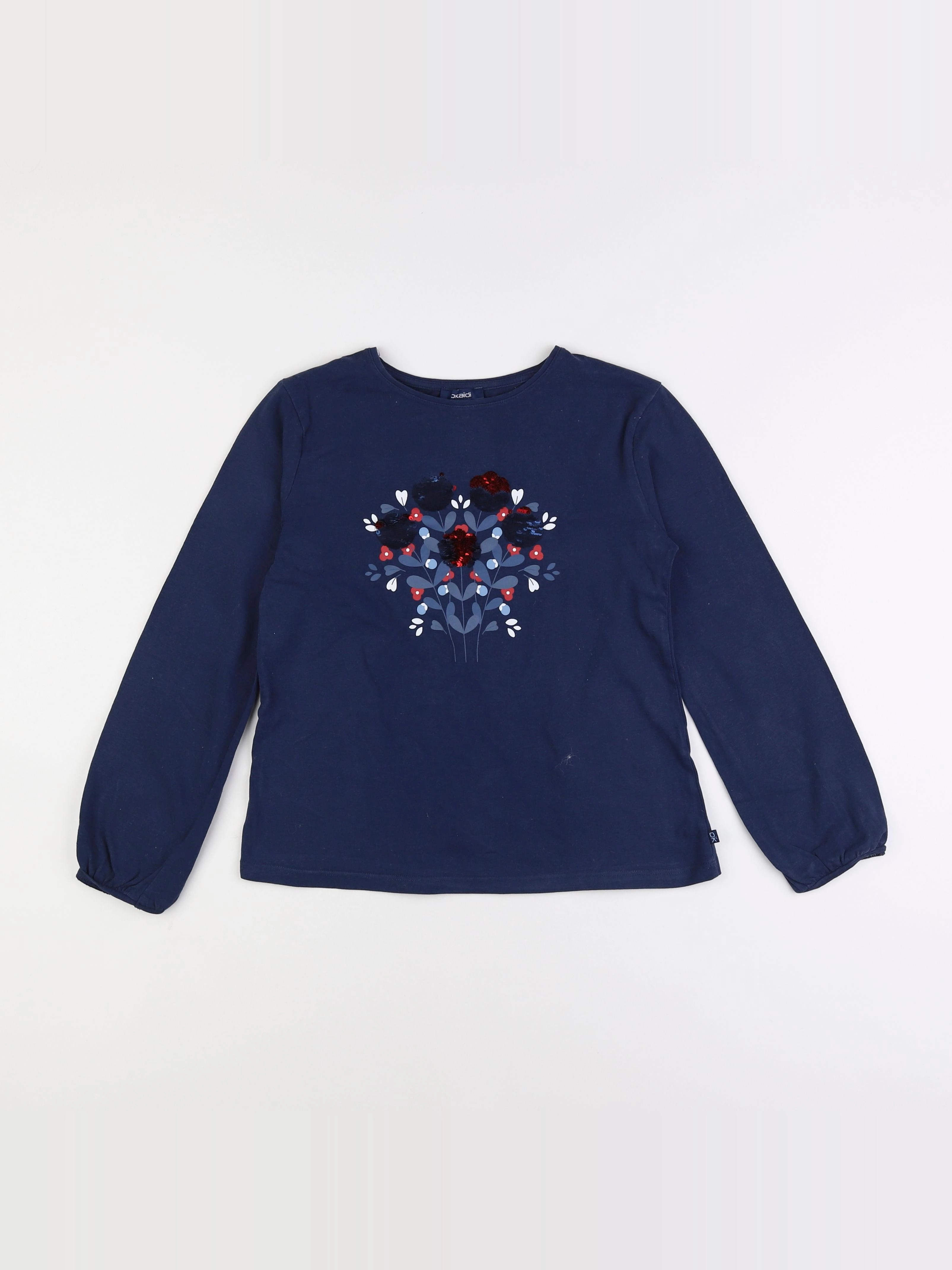 Okaidi - tee-shirt multicolore - 10 ans