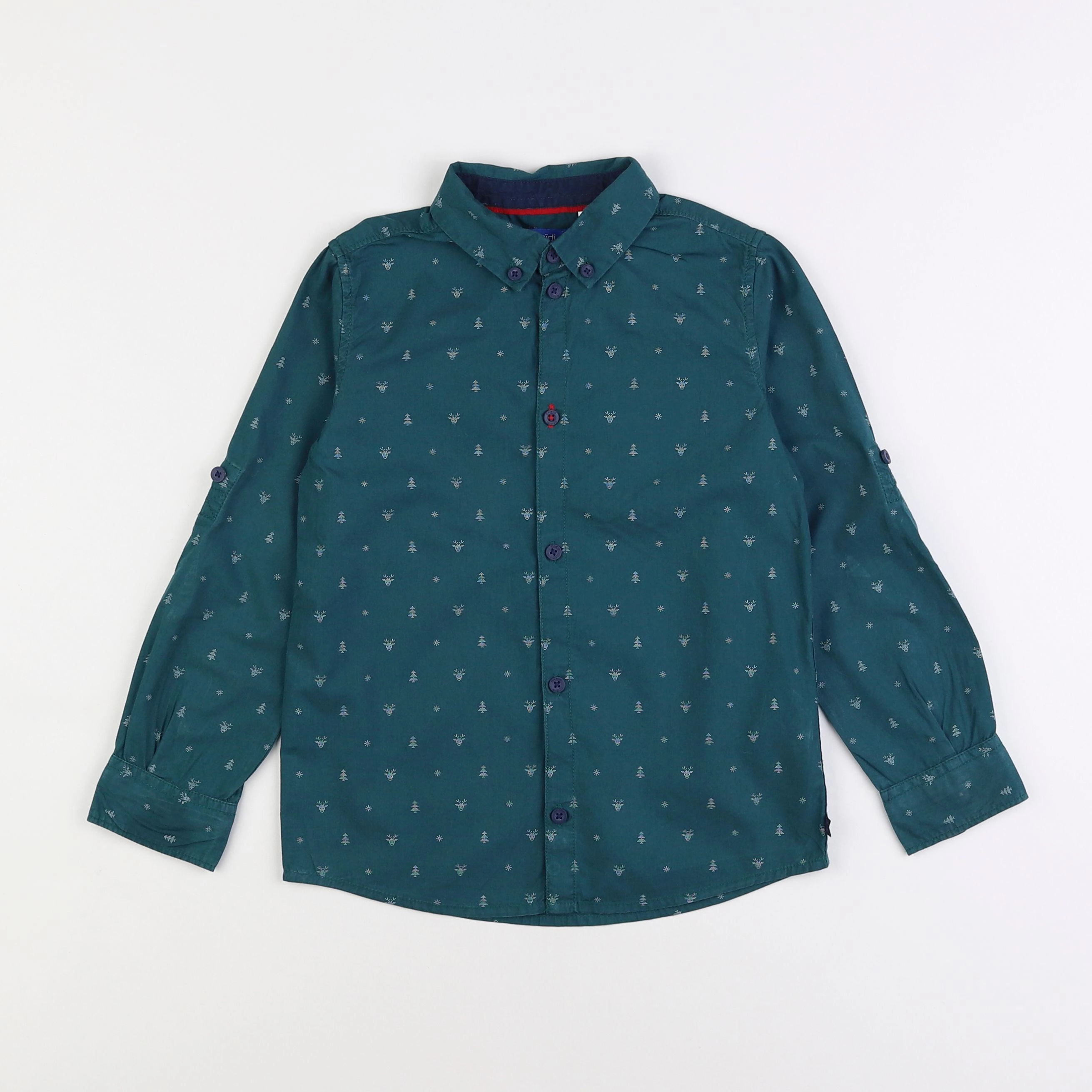Okaidi - chemise vert - 6 ans