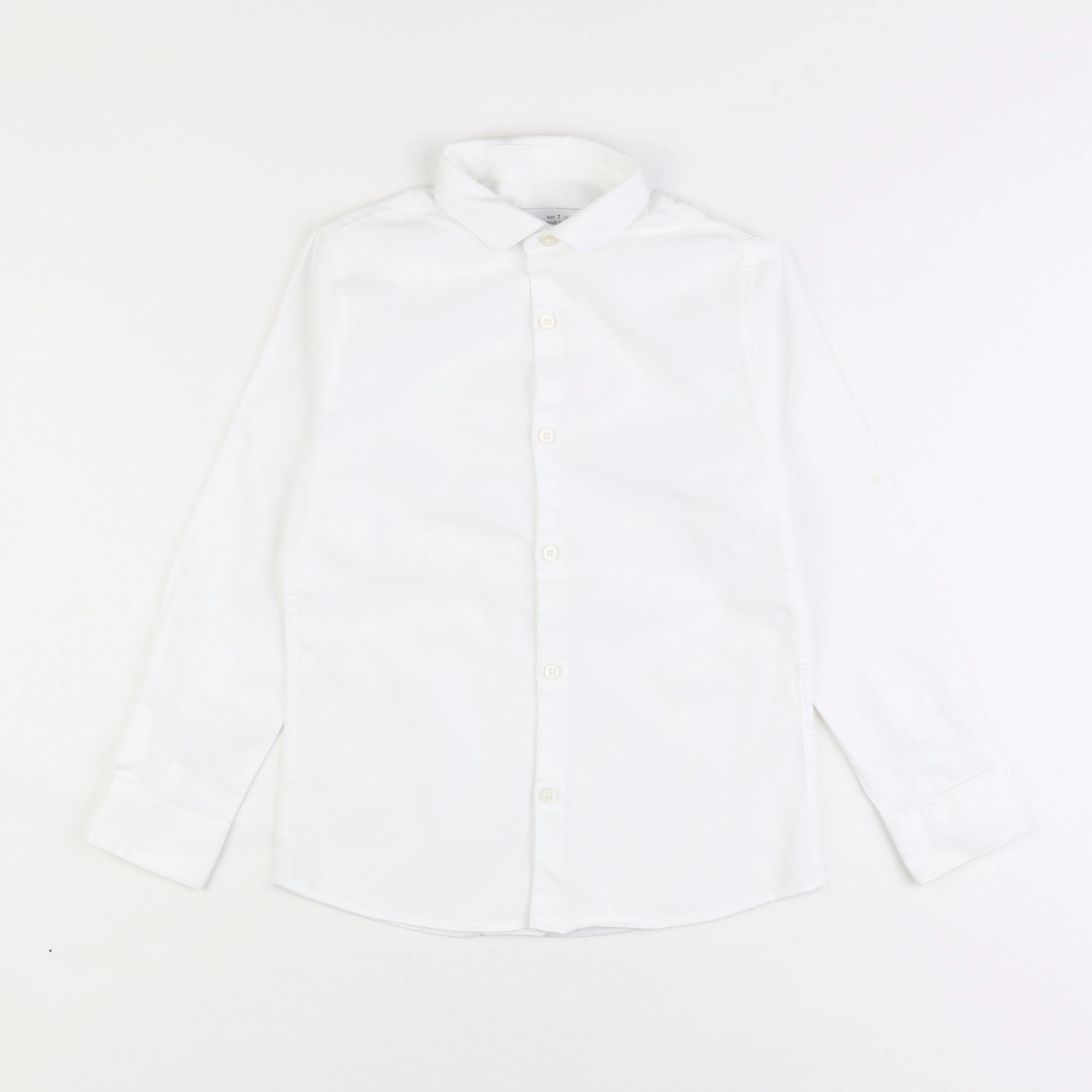 Zara - chemise blanc - 7 ans