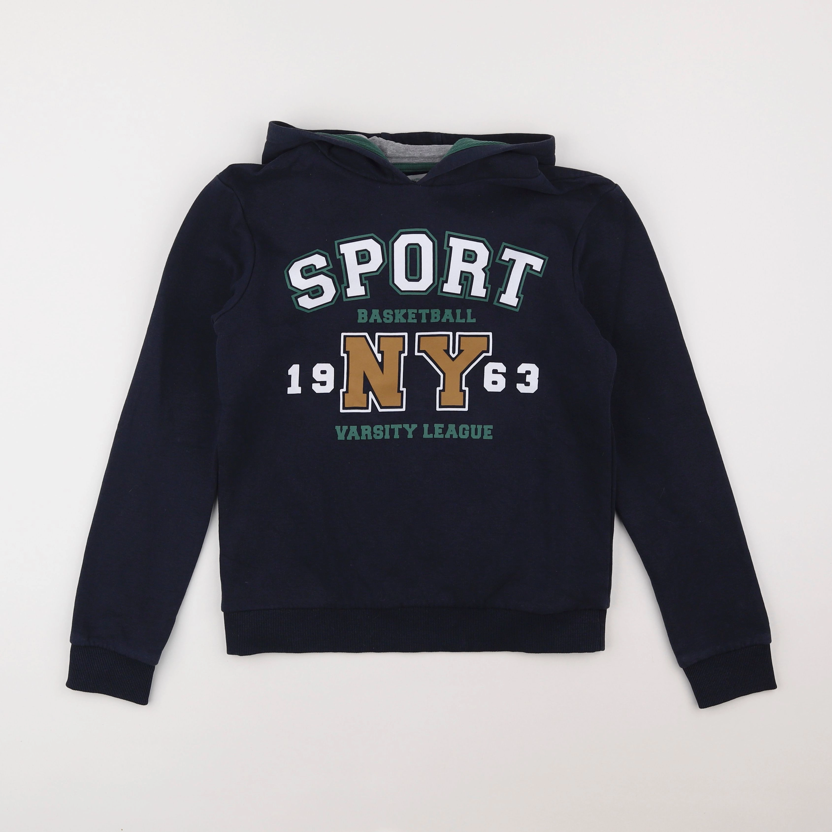 Vertbaudet - sweat bleu - 12 ans