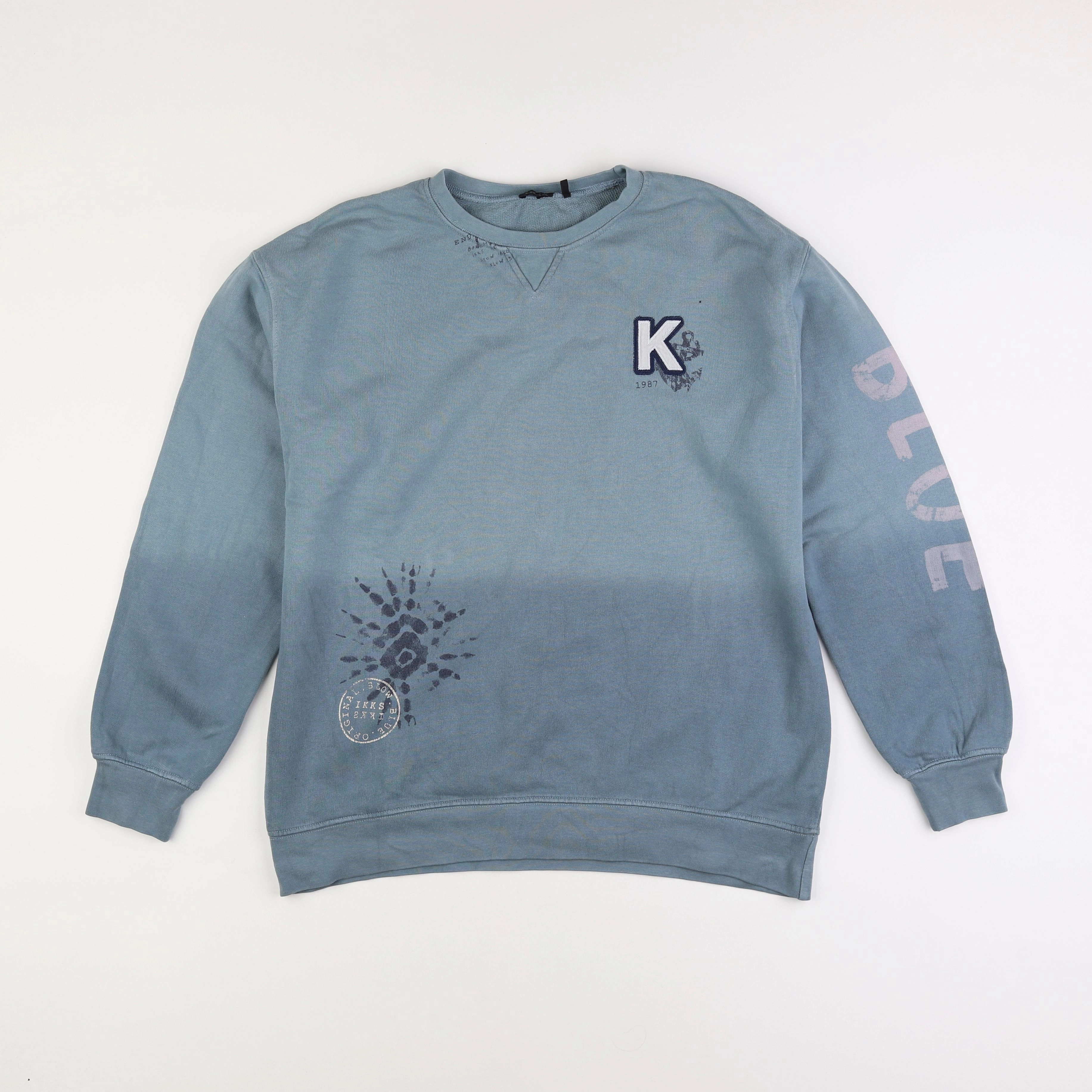 IKKS - sweat bleu - 14 ans