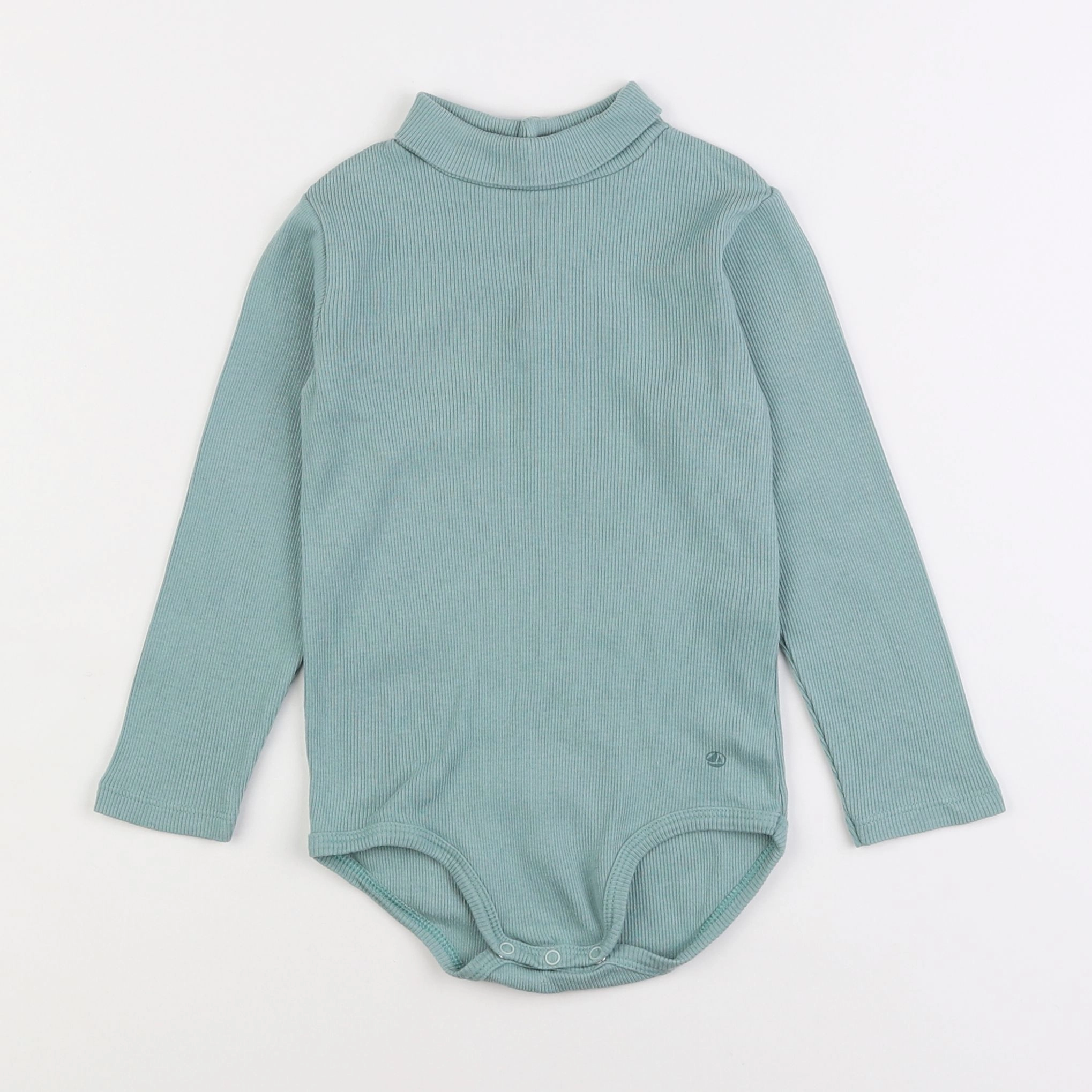 Petit Bateau - body à col bleu - 3 ans