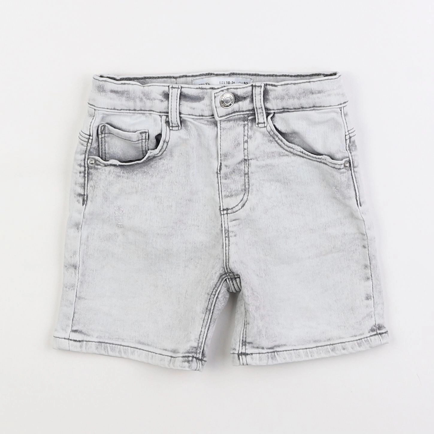 Zara - short gris - 18 mois à 2 ans