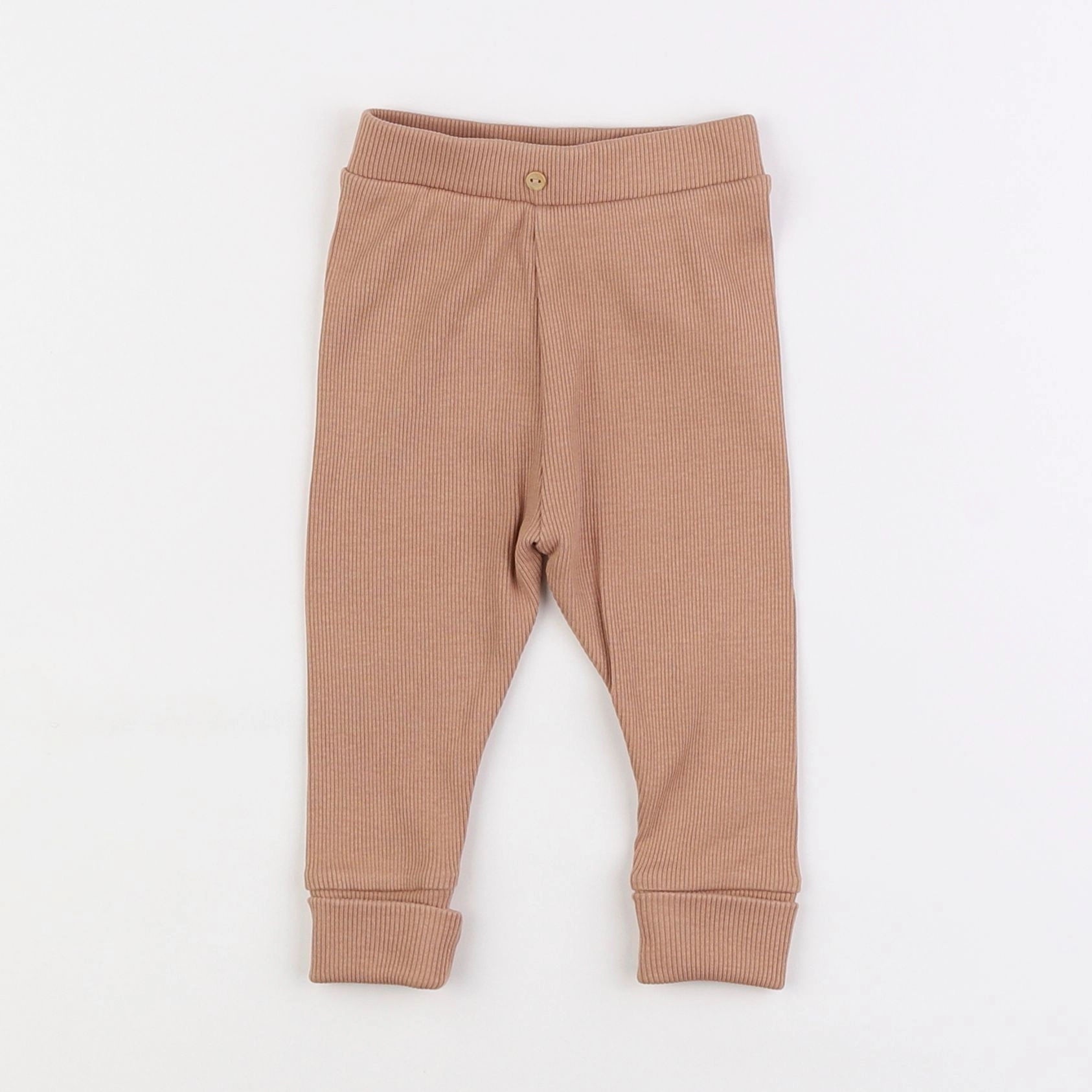Vertbaudet - legging marron - 6 mois