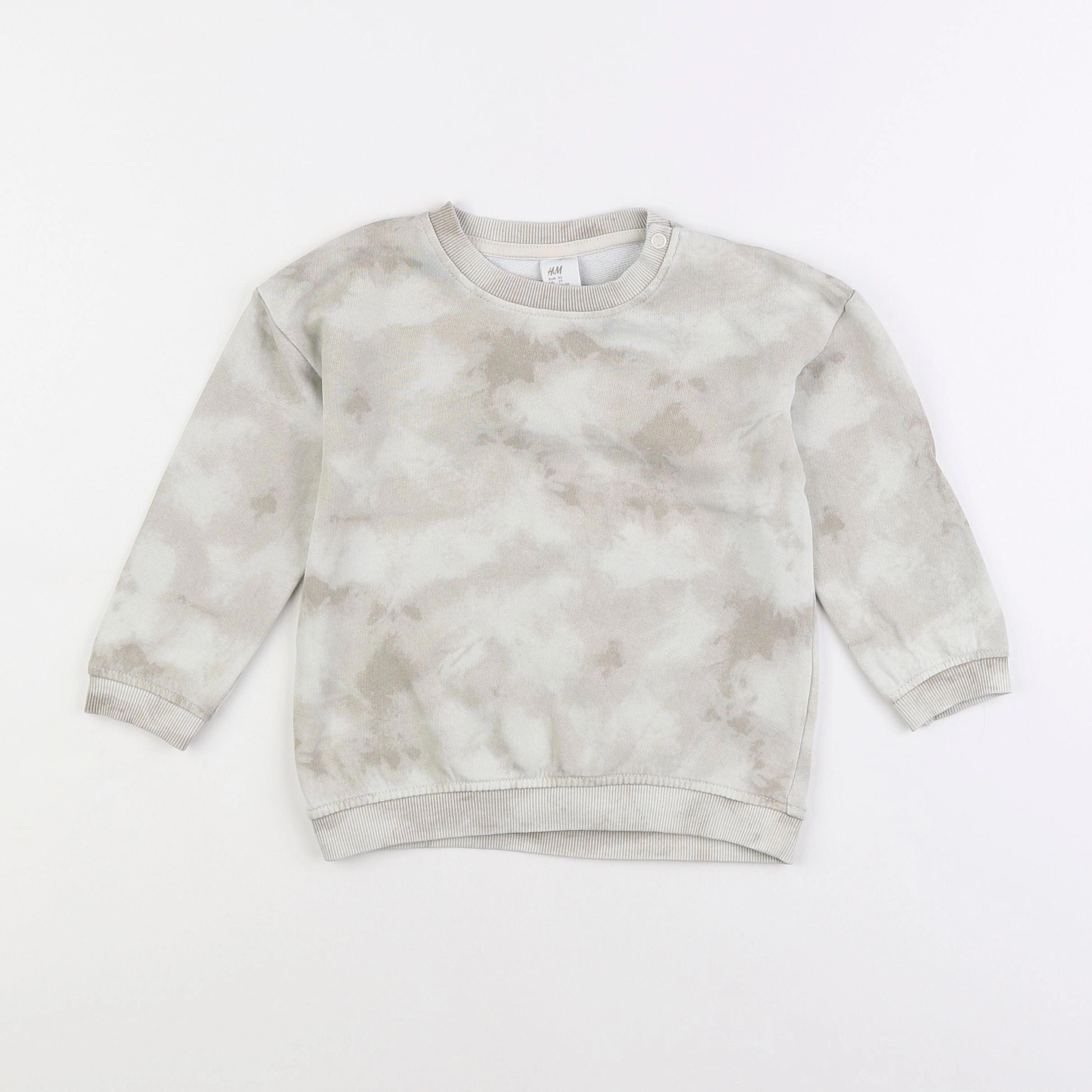 H&M - sweat gris - 18 mois à 2 ans