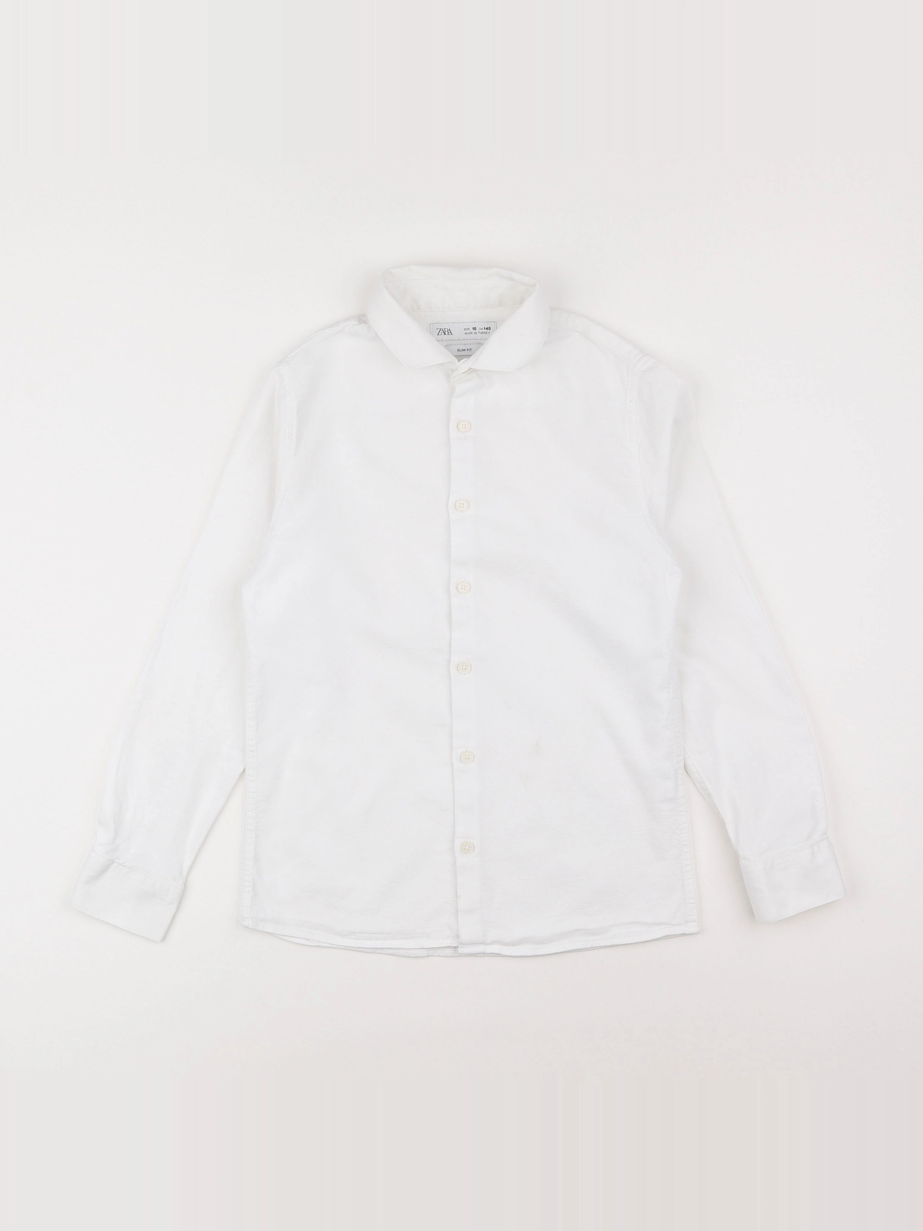 Zara - chemise blanc - 10 ans
