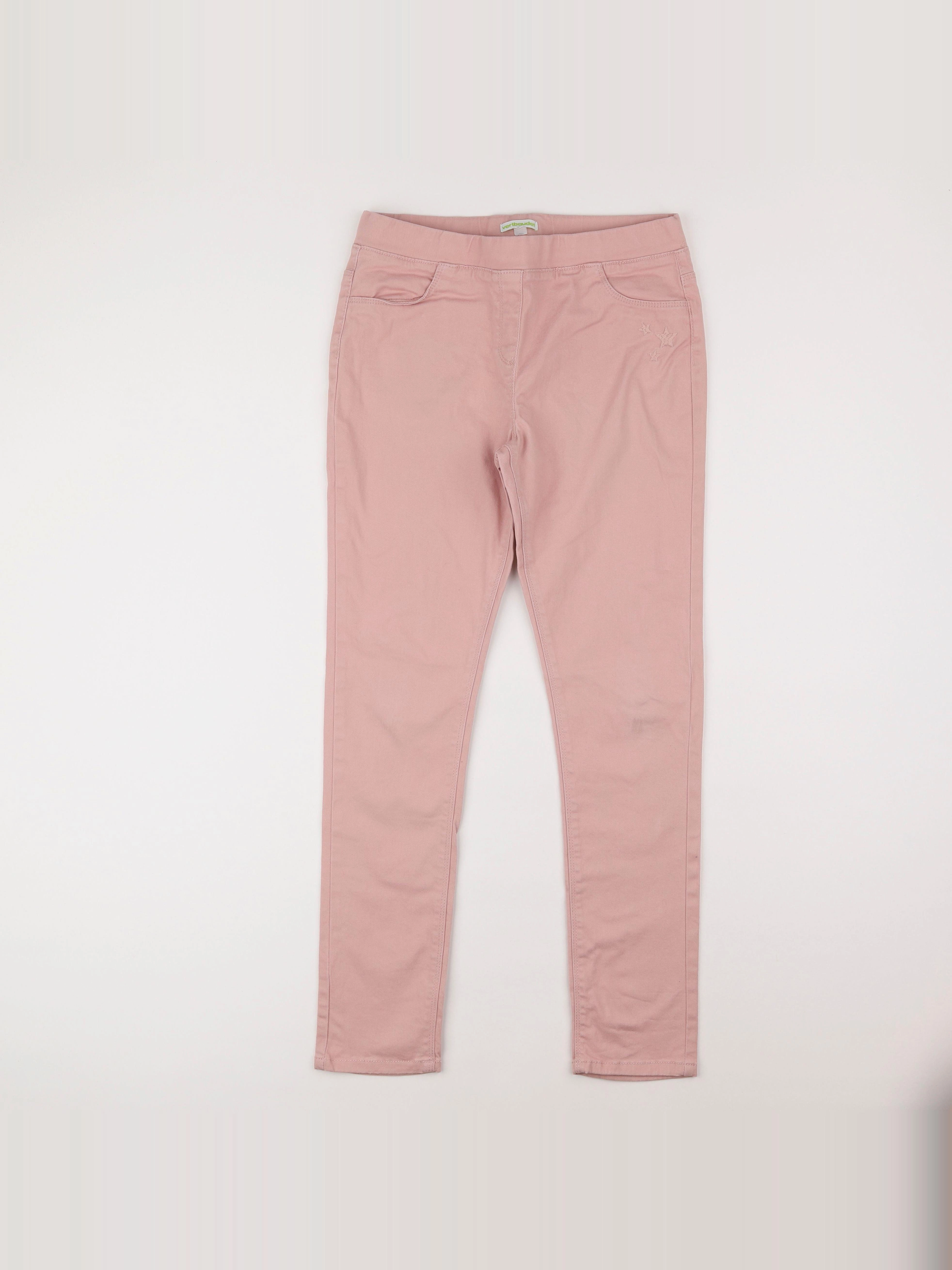 Vertbaudet - jegging rose - 14 ans