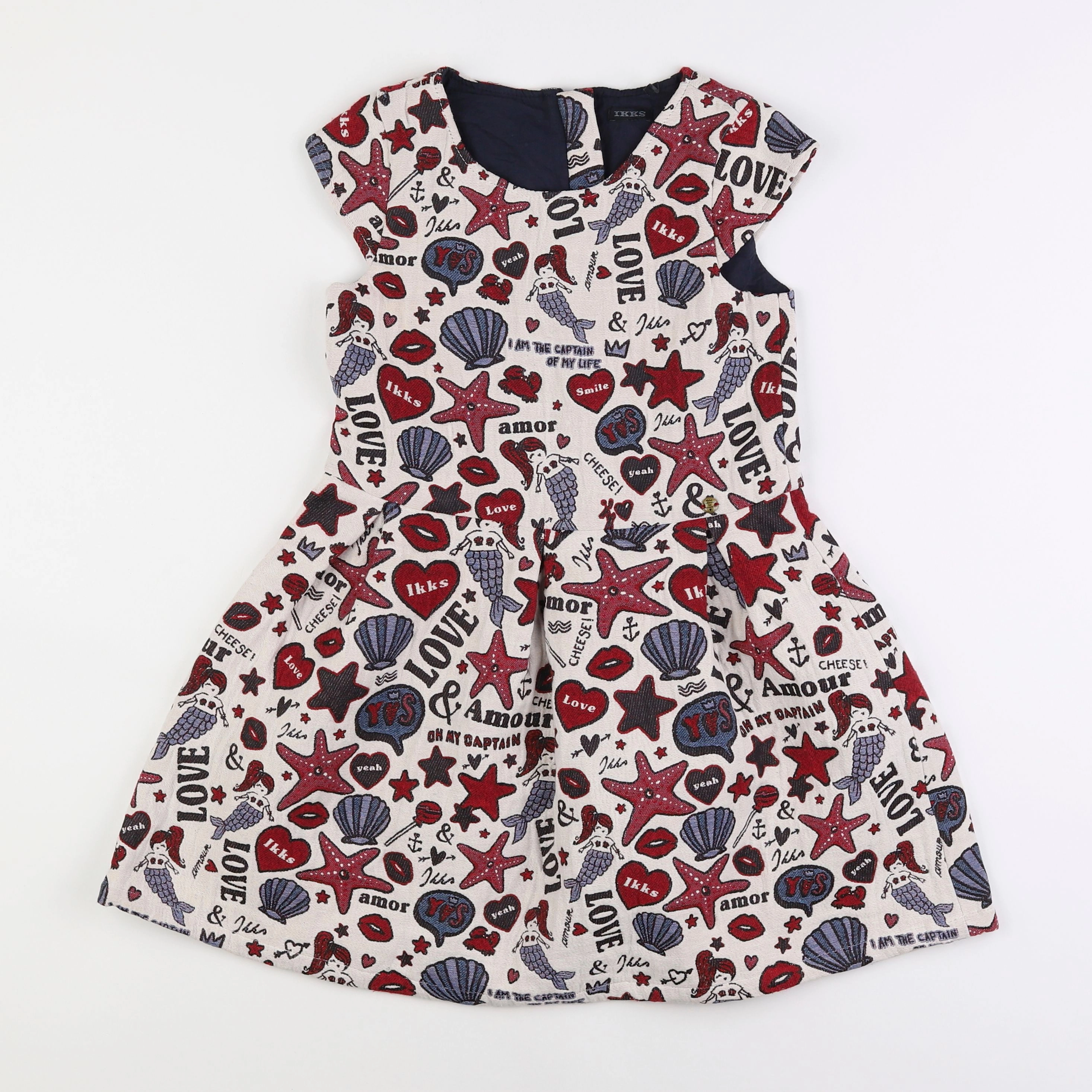 IKKS - robe multicolore - 10 ans