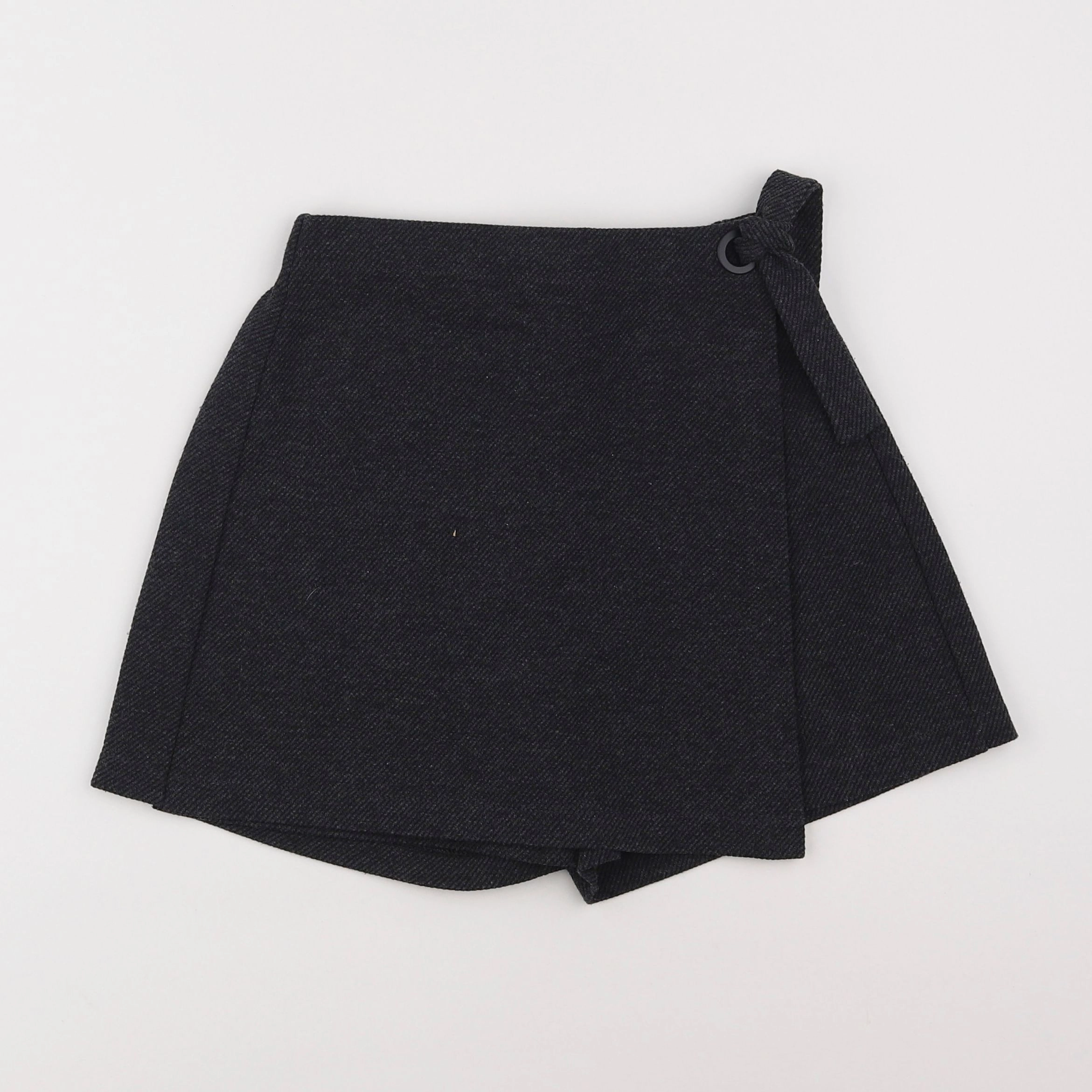 Zara - jupe short gris - 11/12 ans