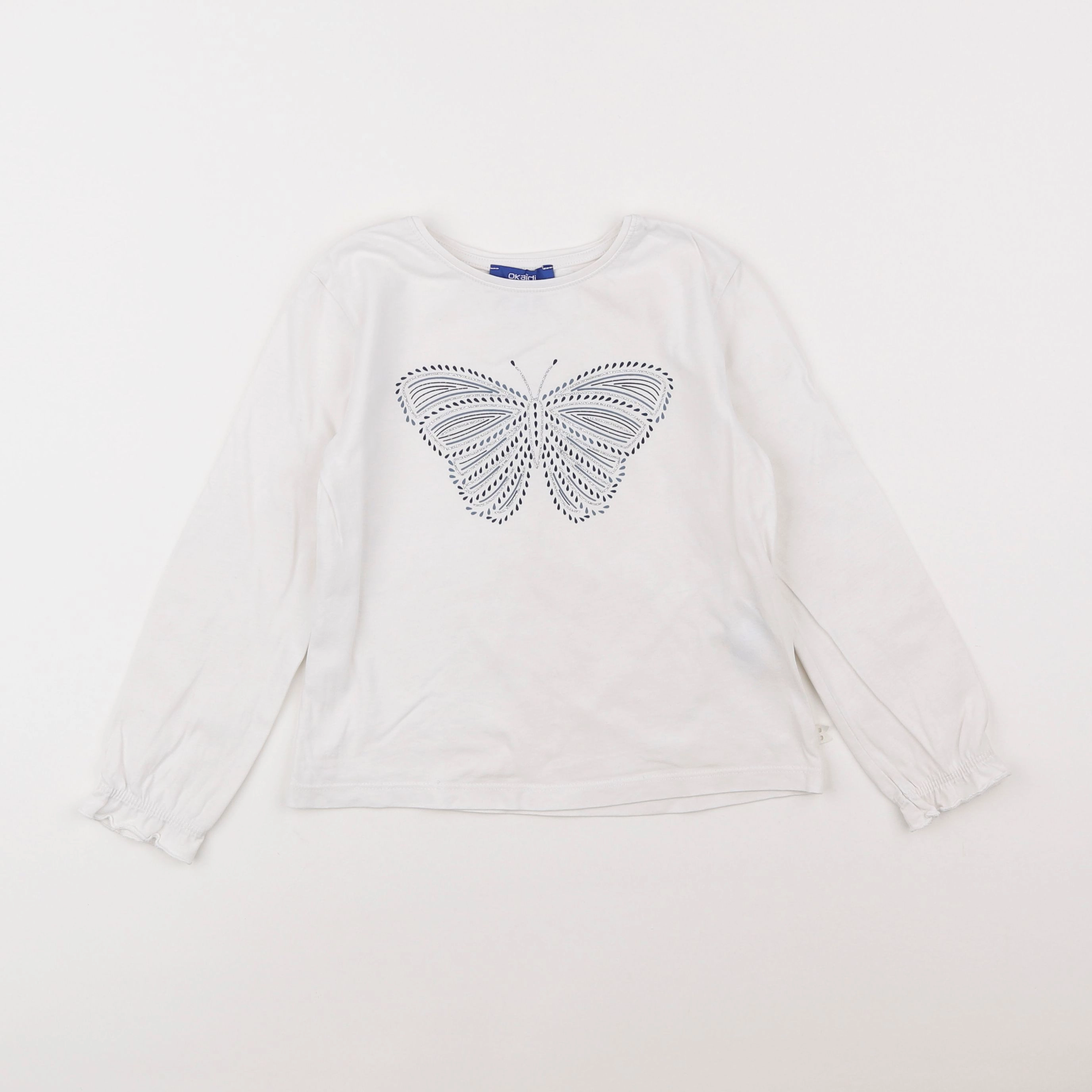 Okaidi - tee-shirt blanc - 5 ans