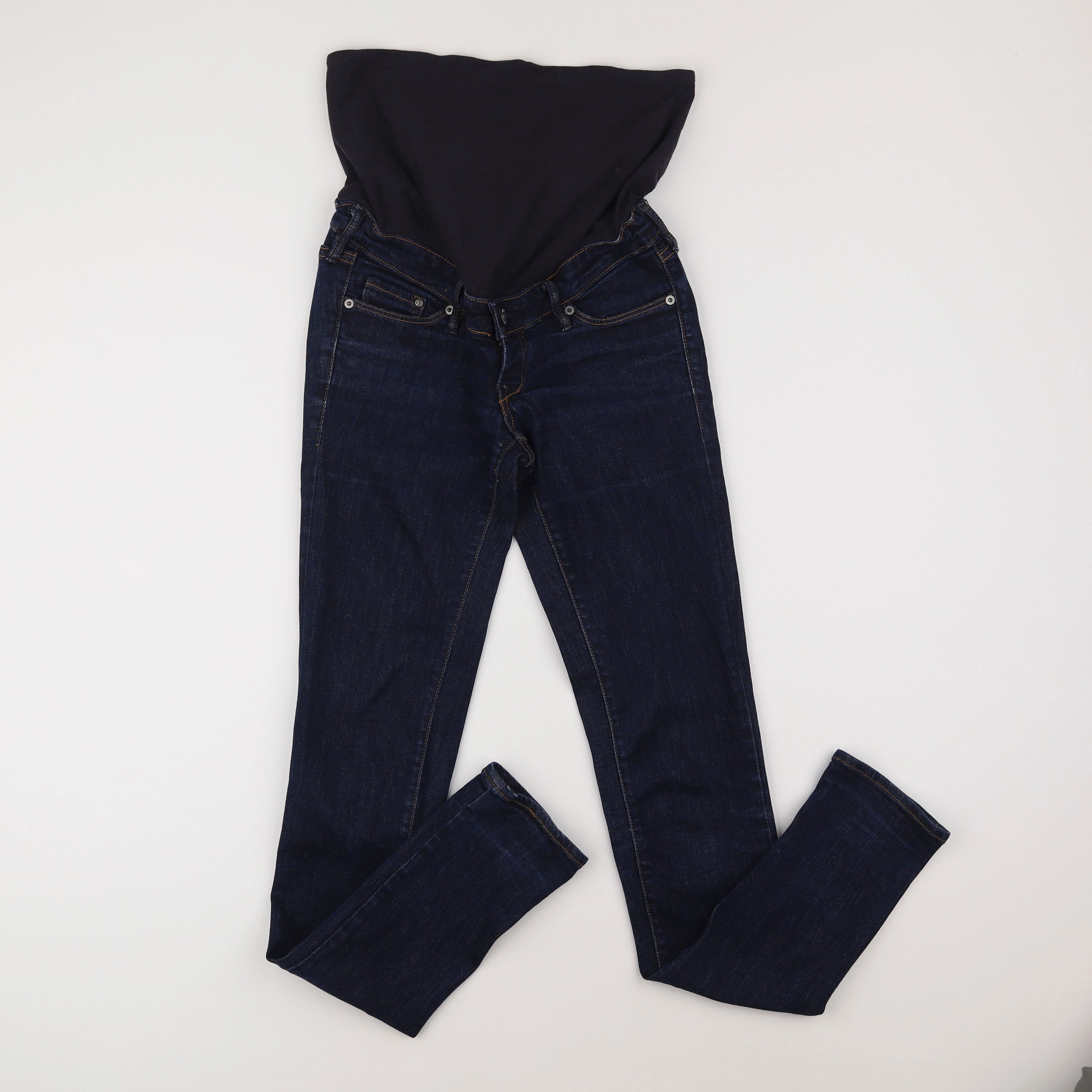 H&M - jean grossesse bleu - 34