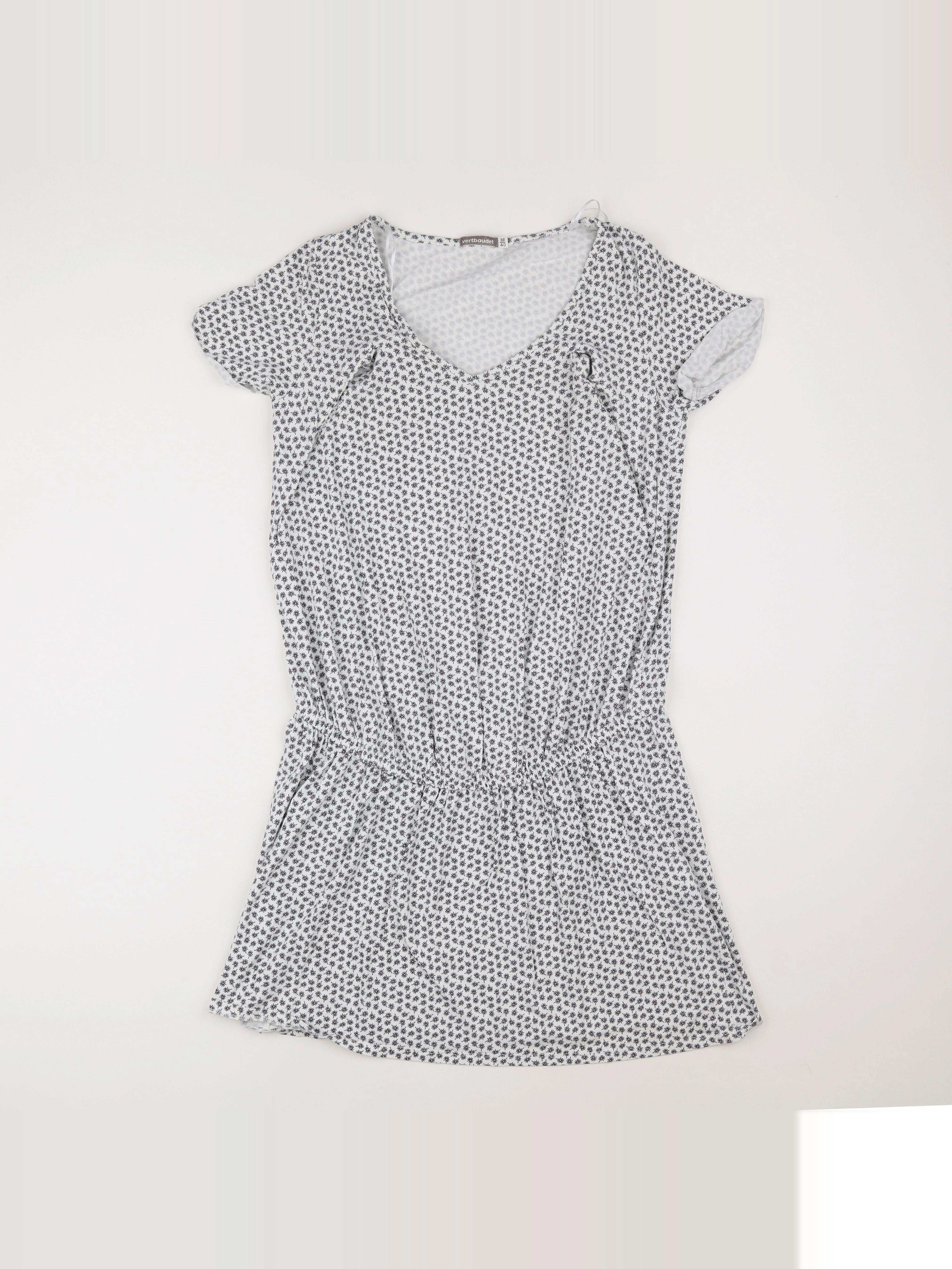 Vertbaudet - robe grossesse blanc - 38 à 40