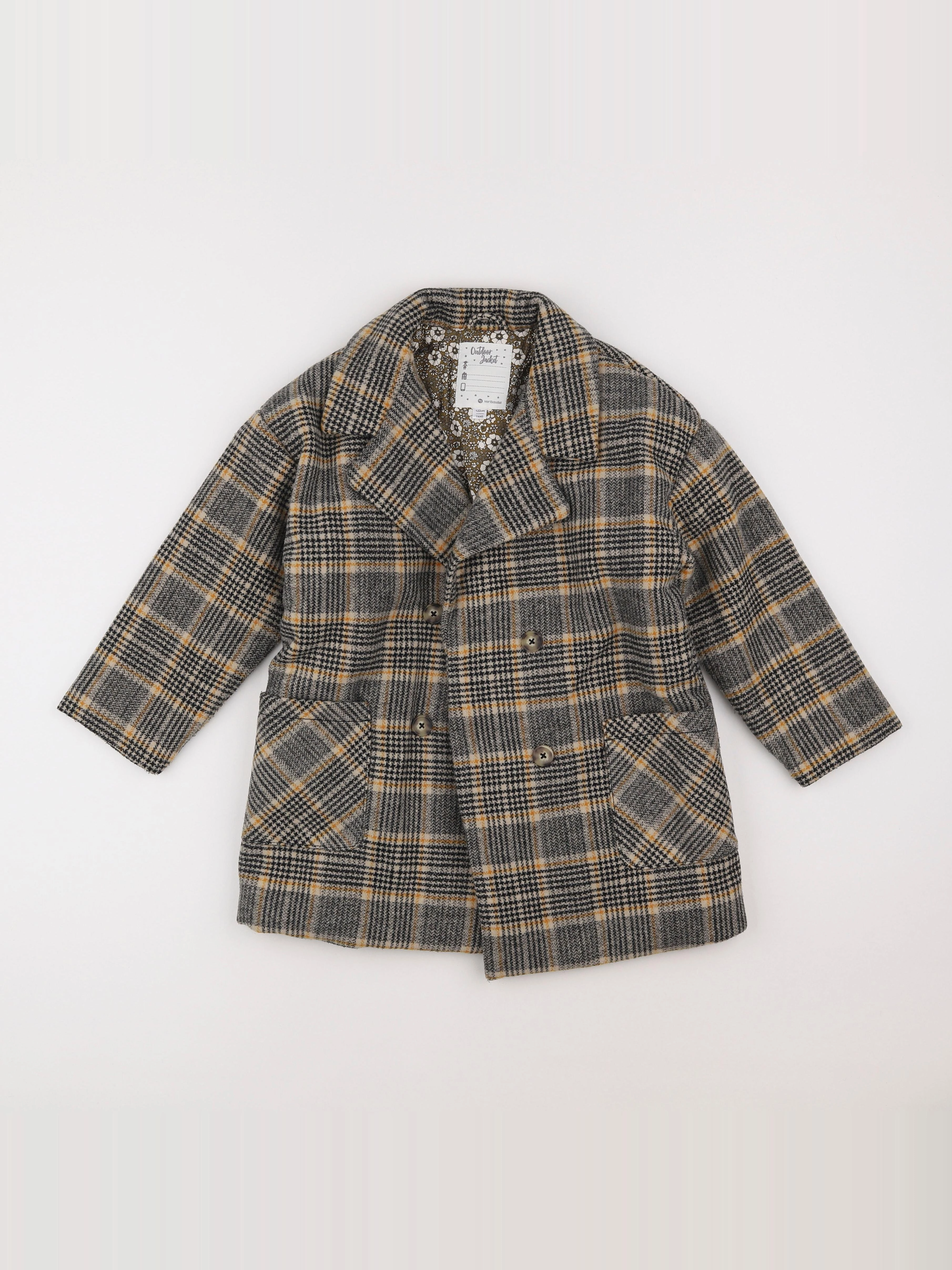 Vertbaudet - veste multicolore - 7 ans