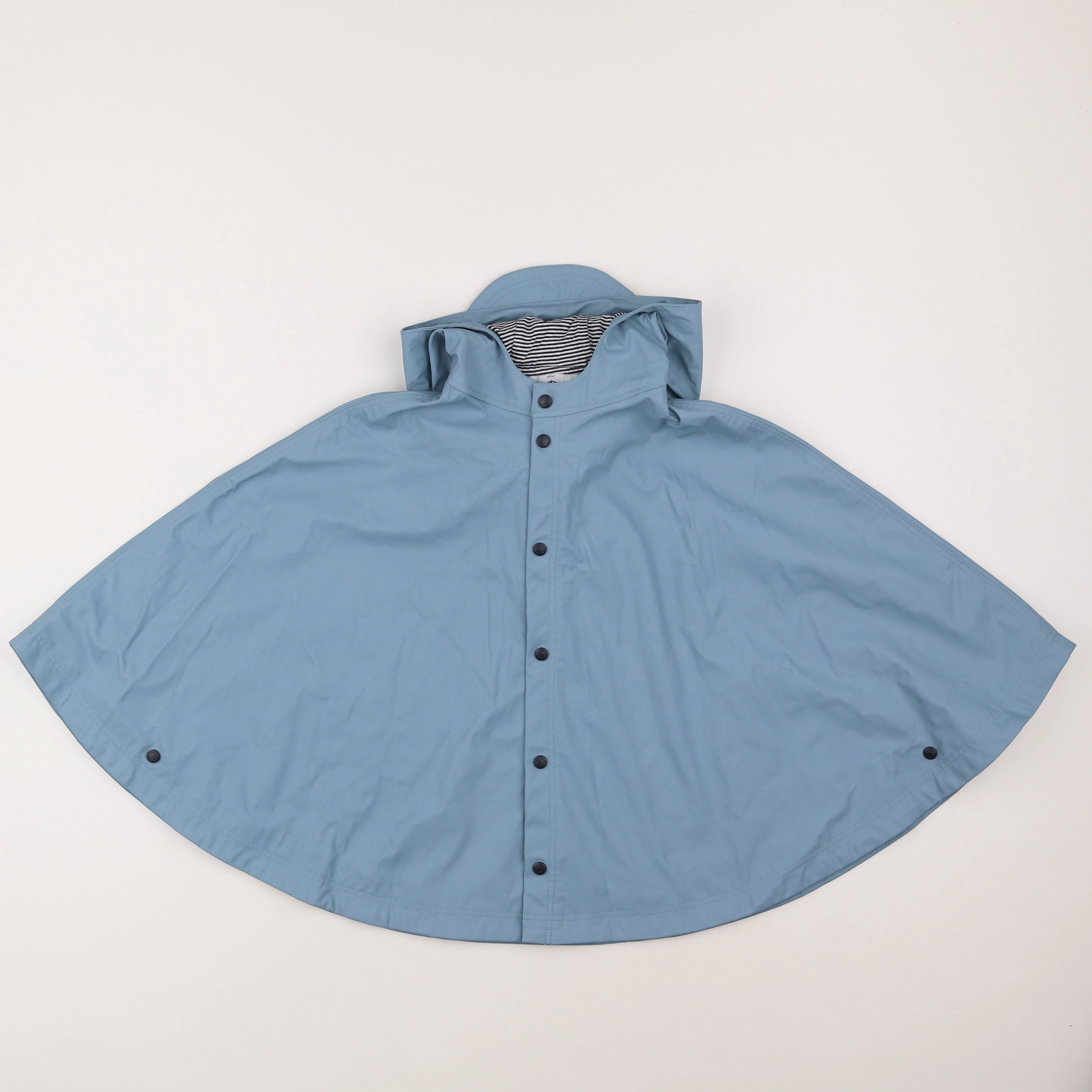 Petit Bateau - imperméable bleu - 18 mois à 2 ans