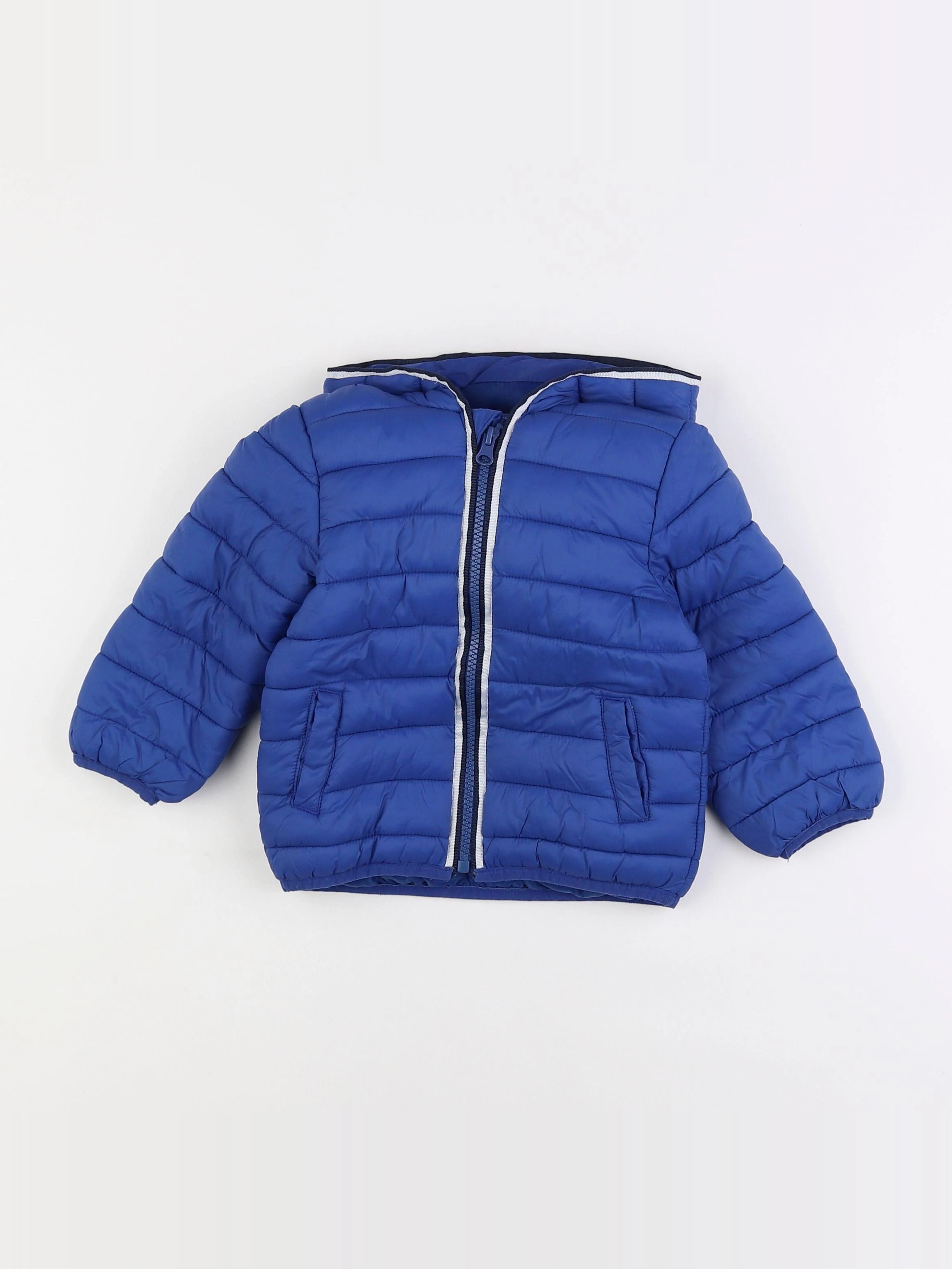 Vertbaudet - doudoune bleu - 2 ans