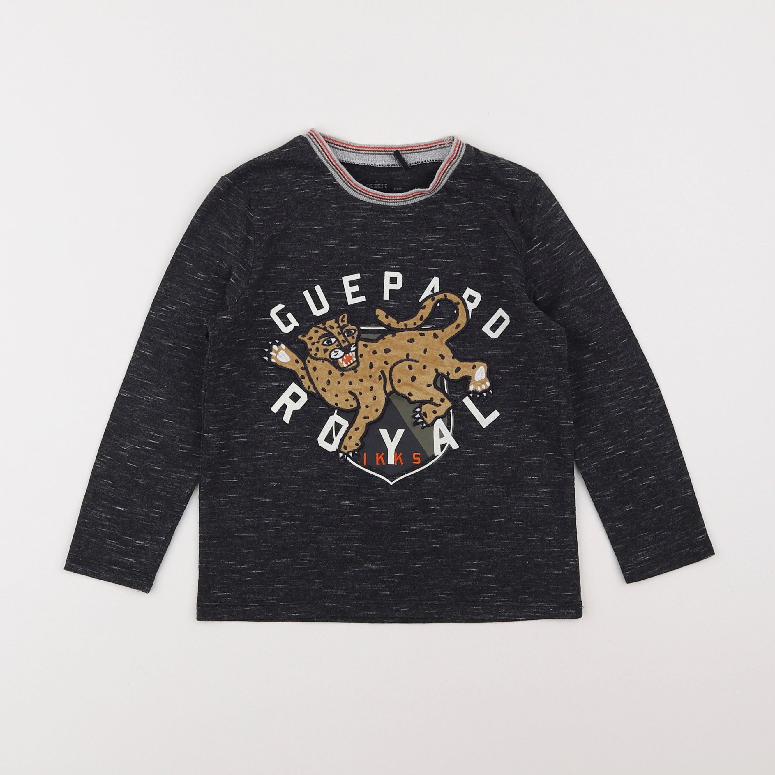 IKKS - tee-shirt gris - 4 ans