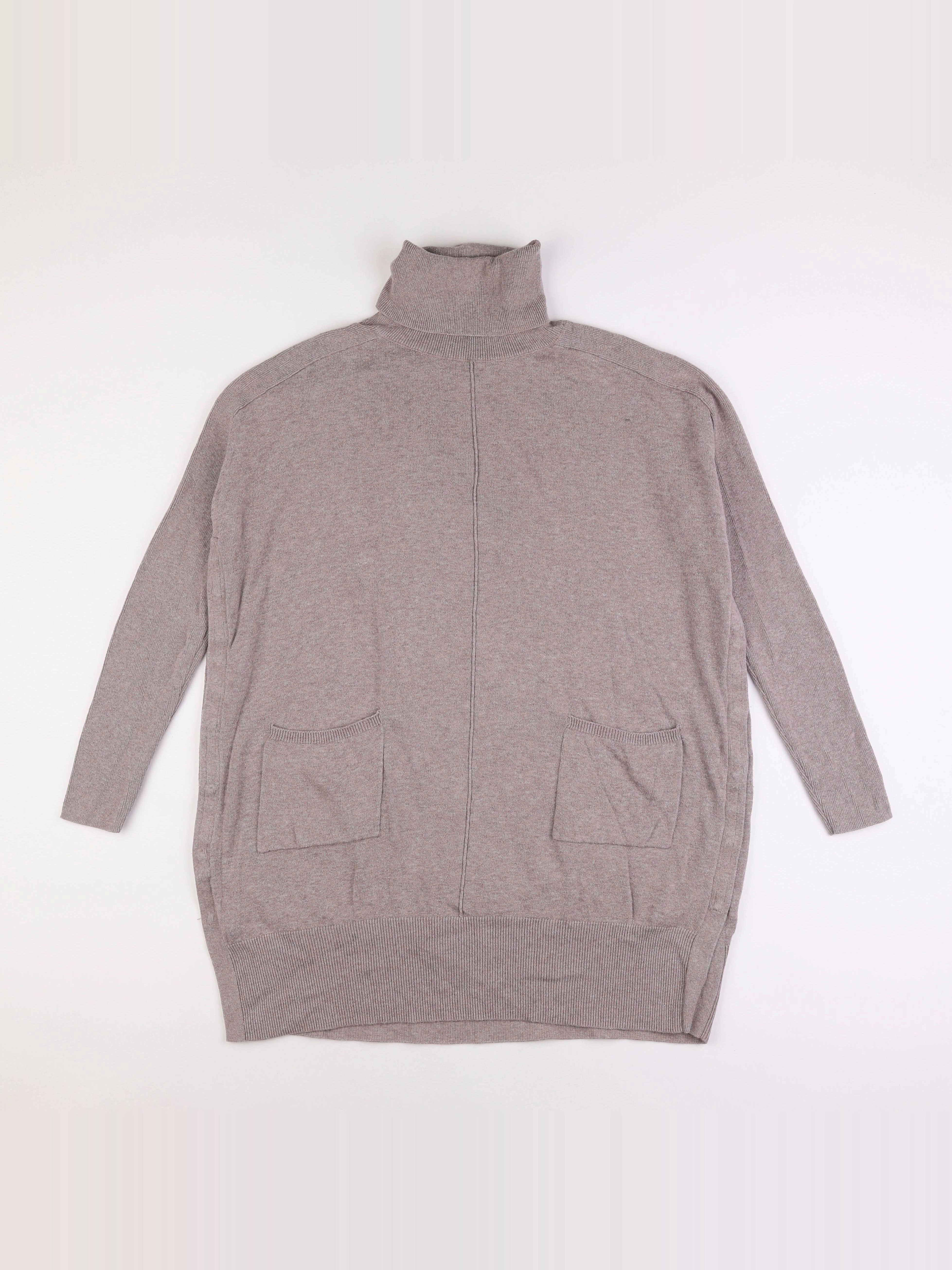 Seraphine - pull grossesse beige - lg