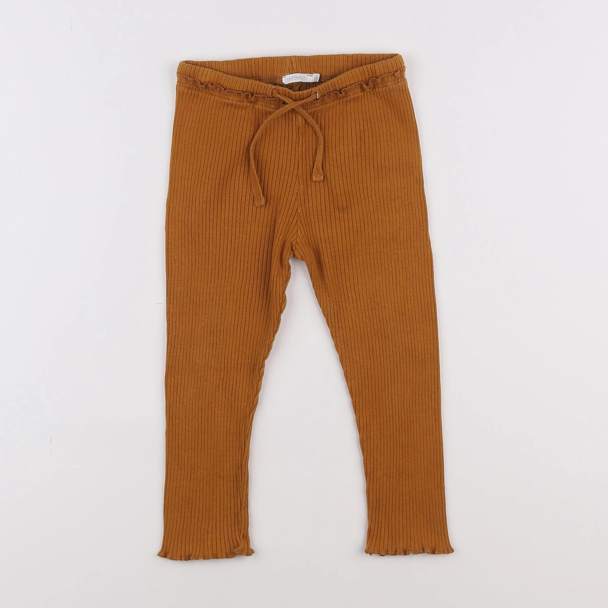 Boutchou - legging jaune, marron - 2 ans