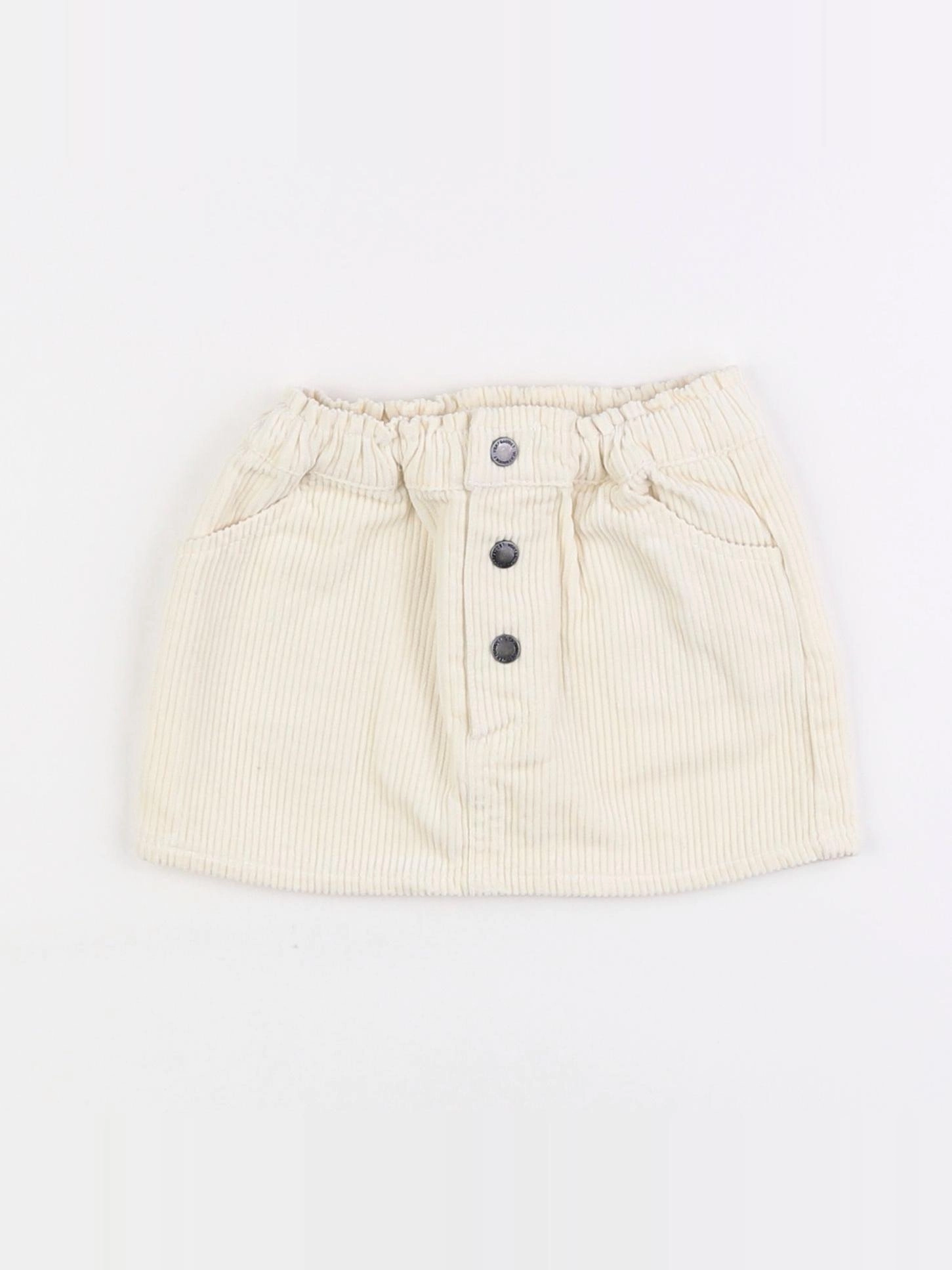Vertbaudet - jupe blanc - 6 mois