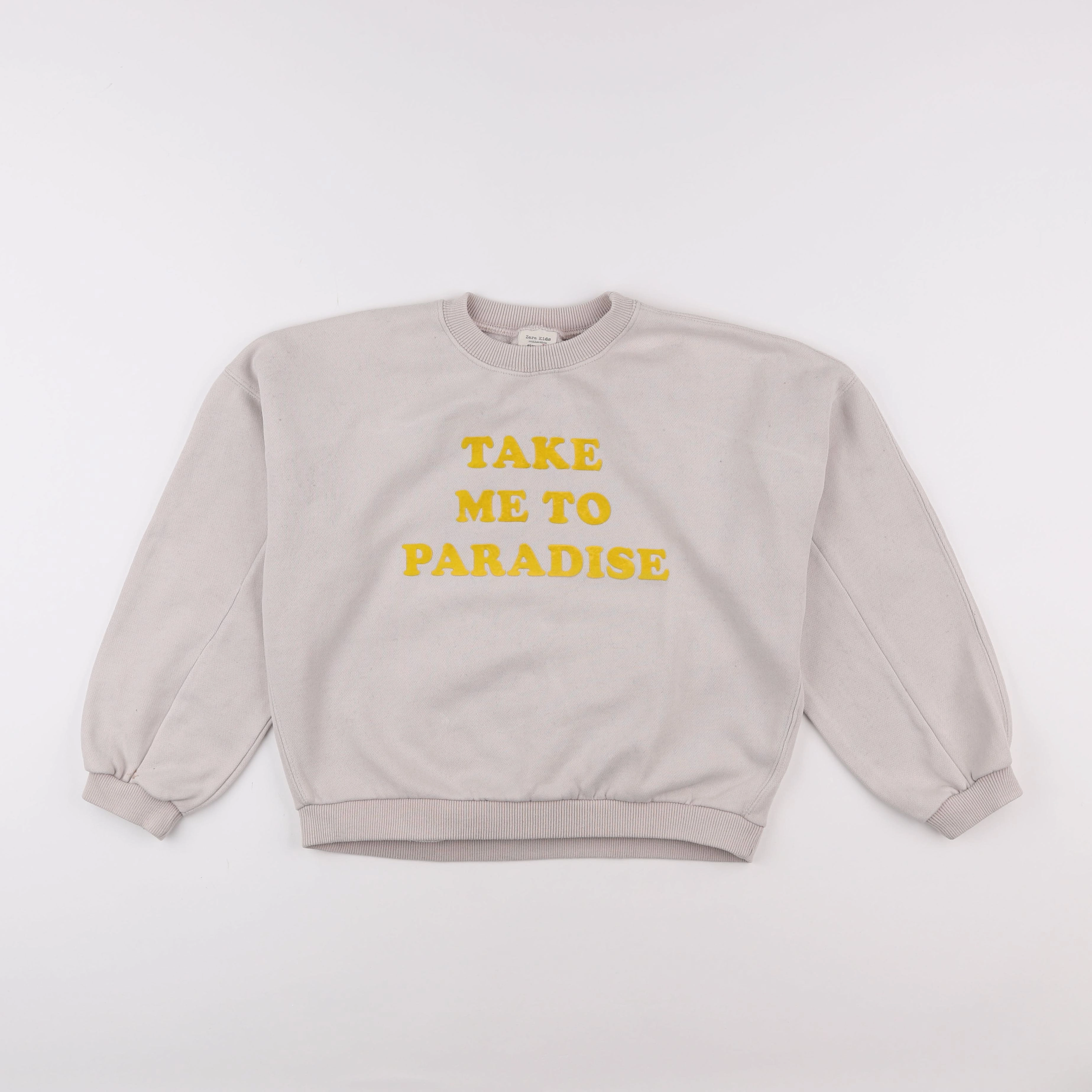 Zara - sweat beige - 10 ans