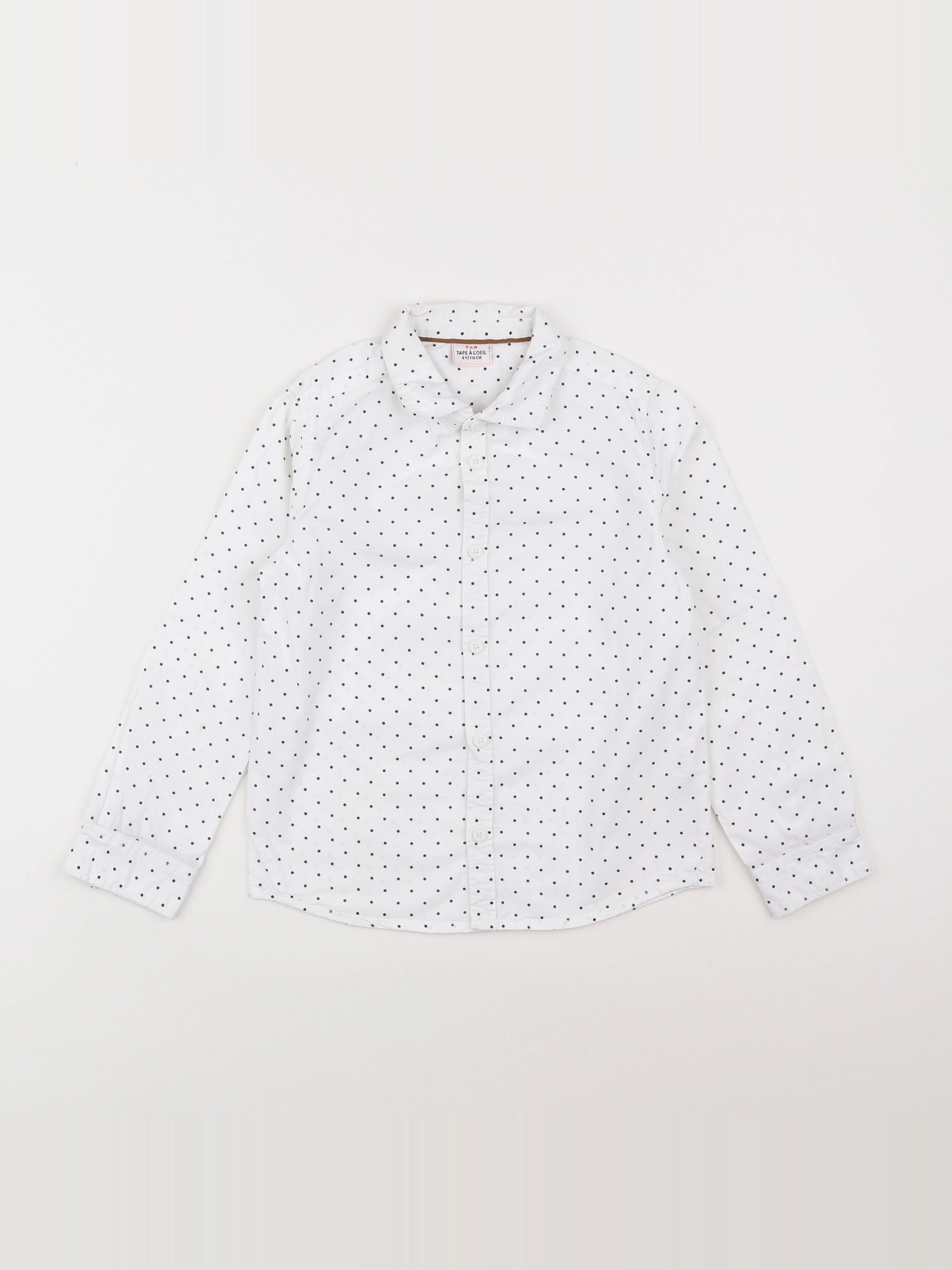 Tape à l'oeil - chemise blanc - 6 ans