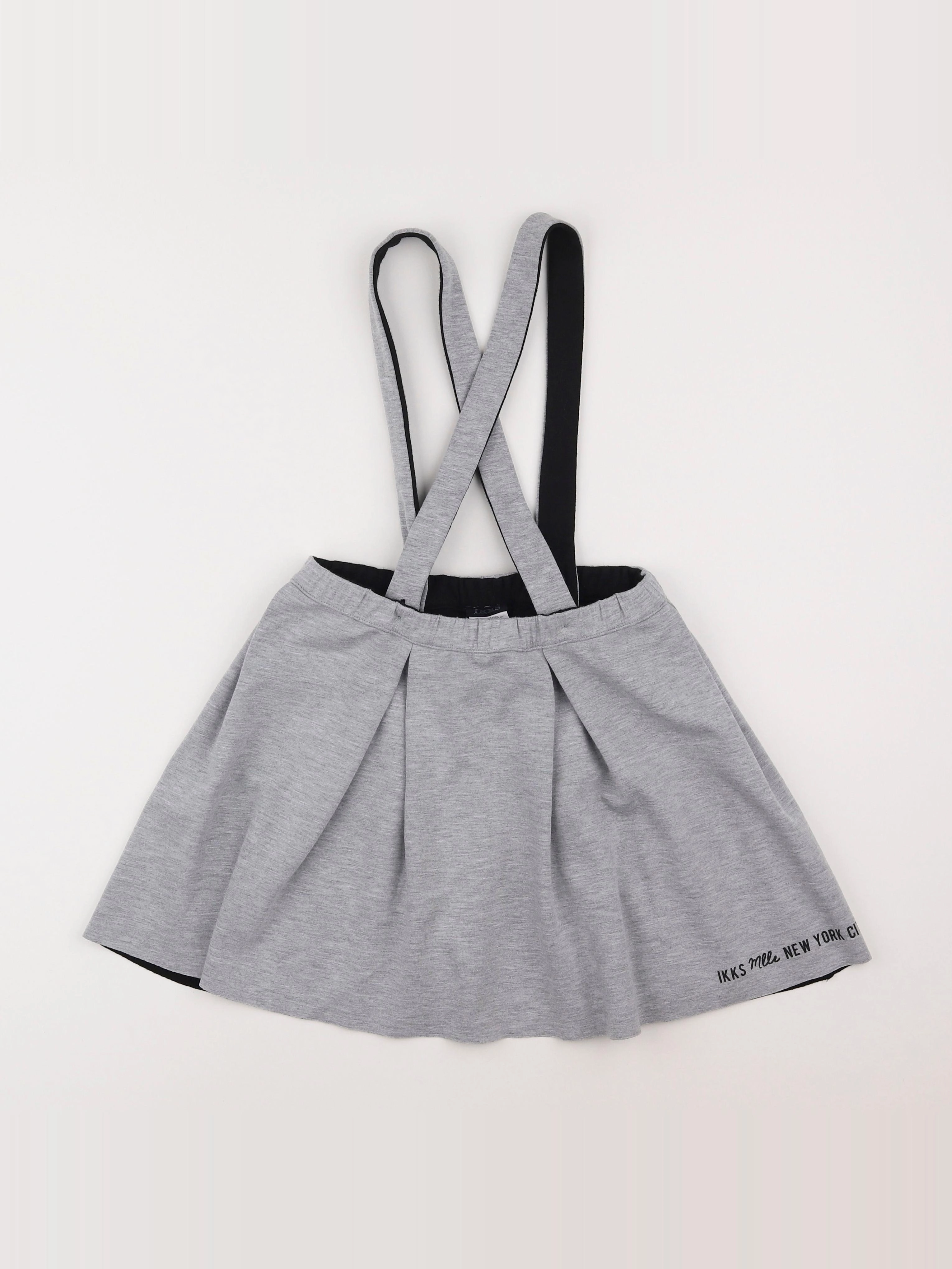 IKKS - jupe gris - 10 ans