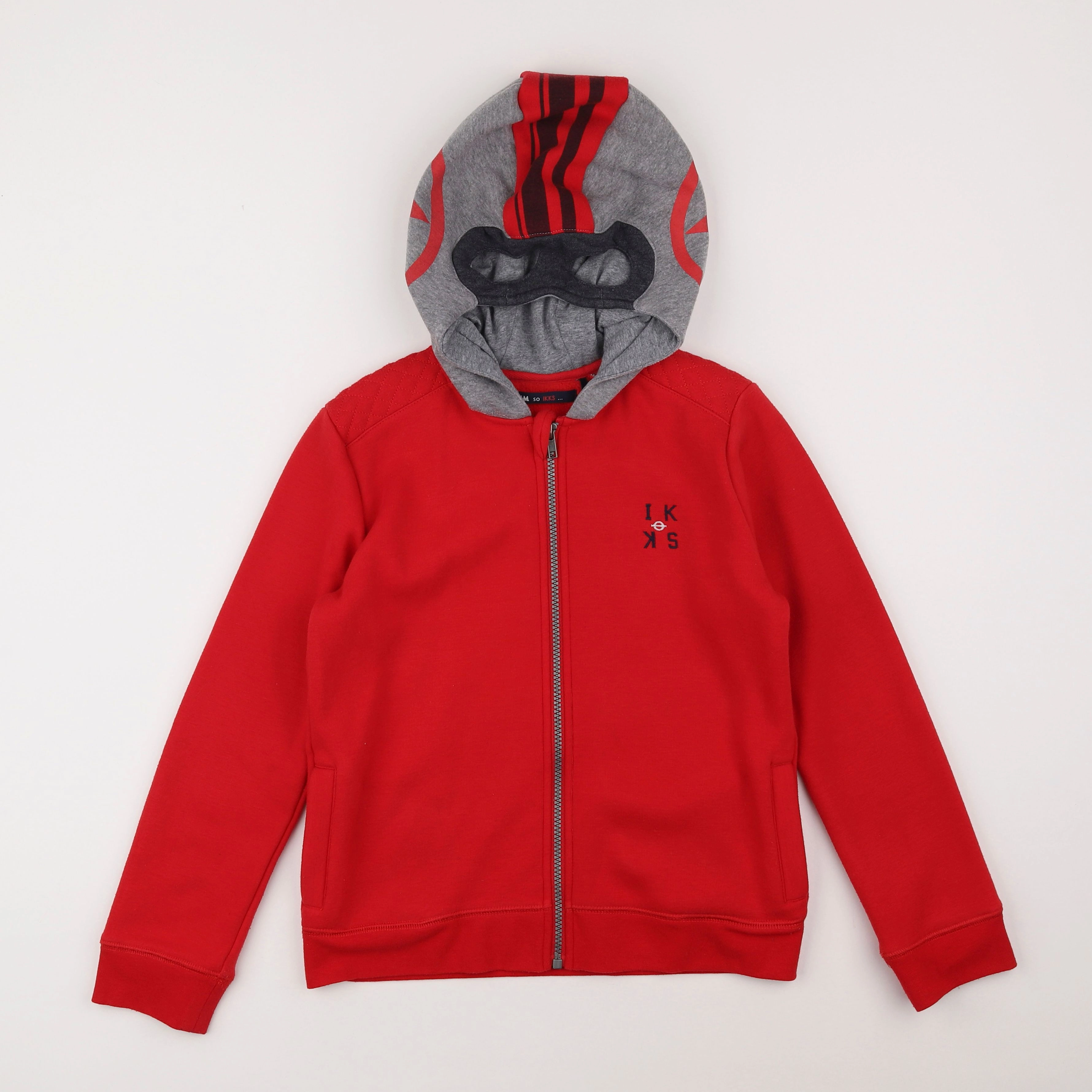 IKKS - sweat rouge - 10 ans