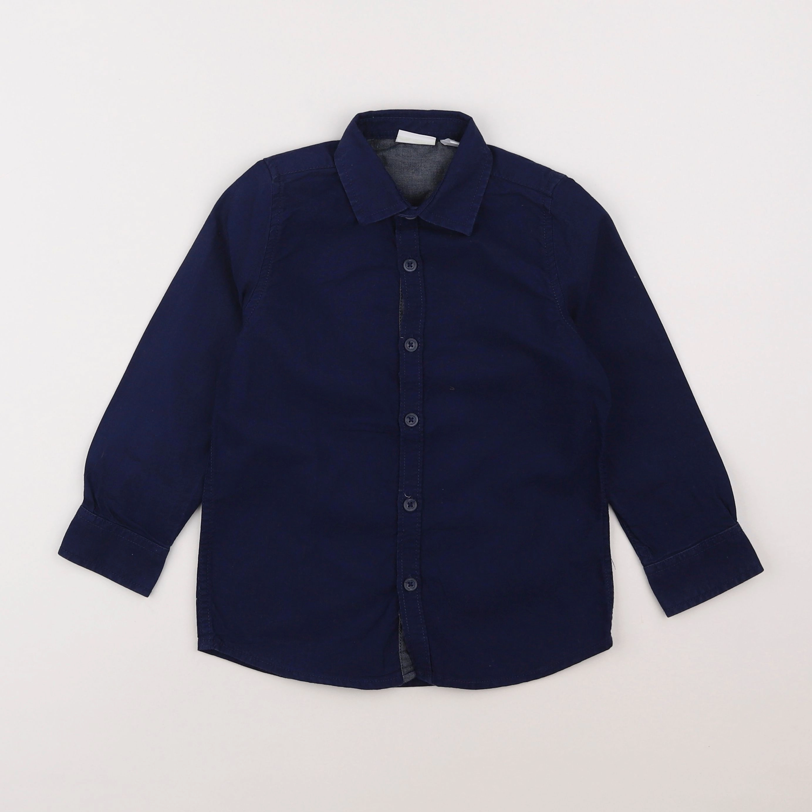 Vertbaudet - chemise bleu - 6 ans