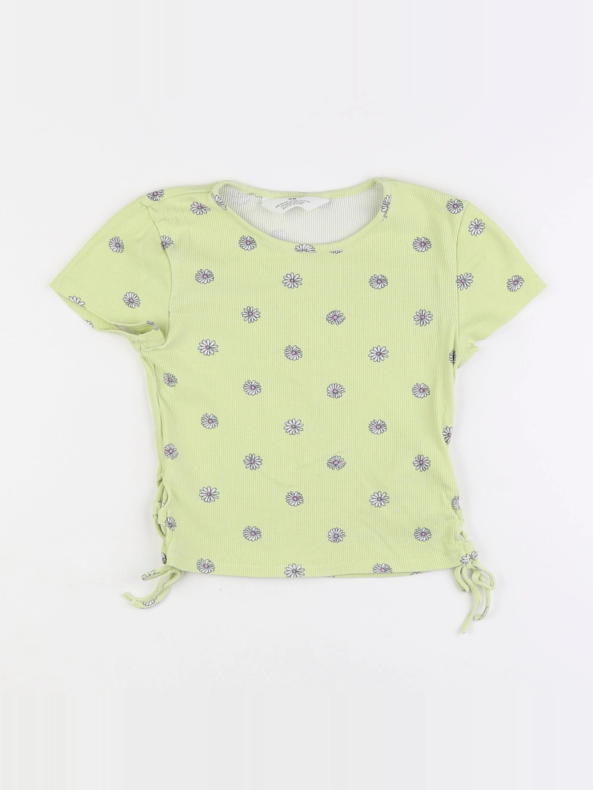 H&M - tee-shirt jaune - 8/10 ans