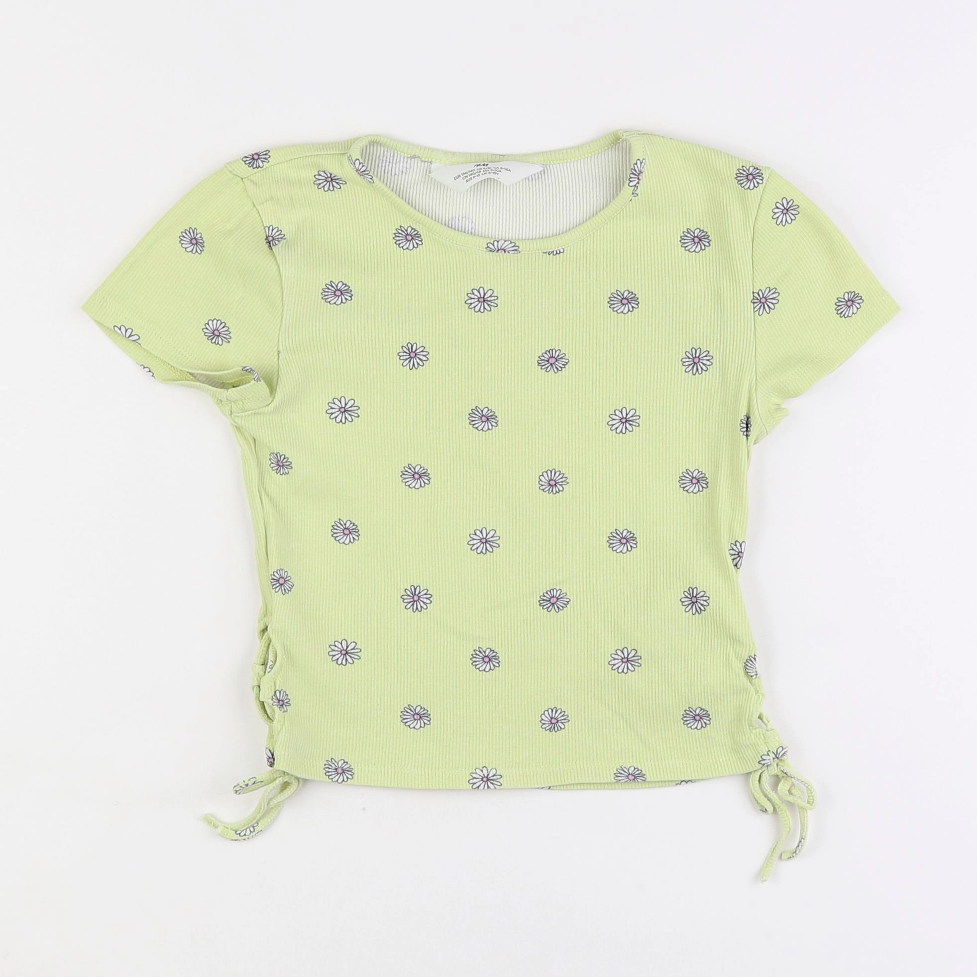 H&M - tee-shirt jaune - 8/10 ans