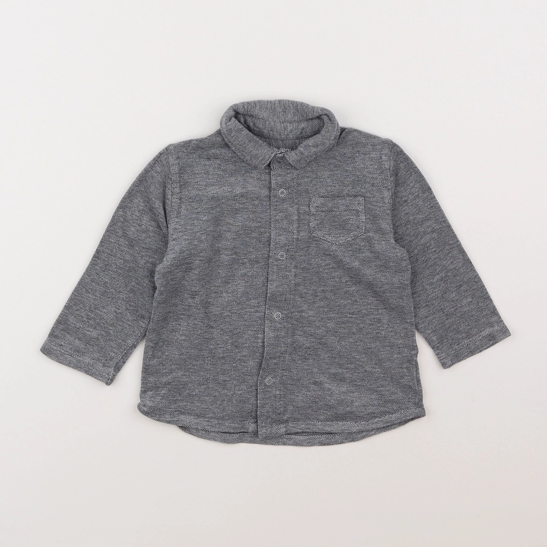 Boutchou - polo gris - 18 mois