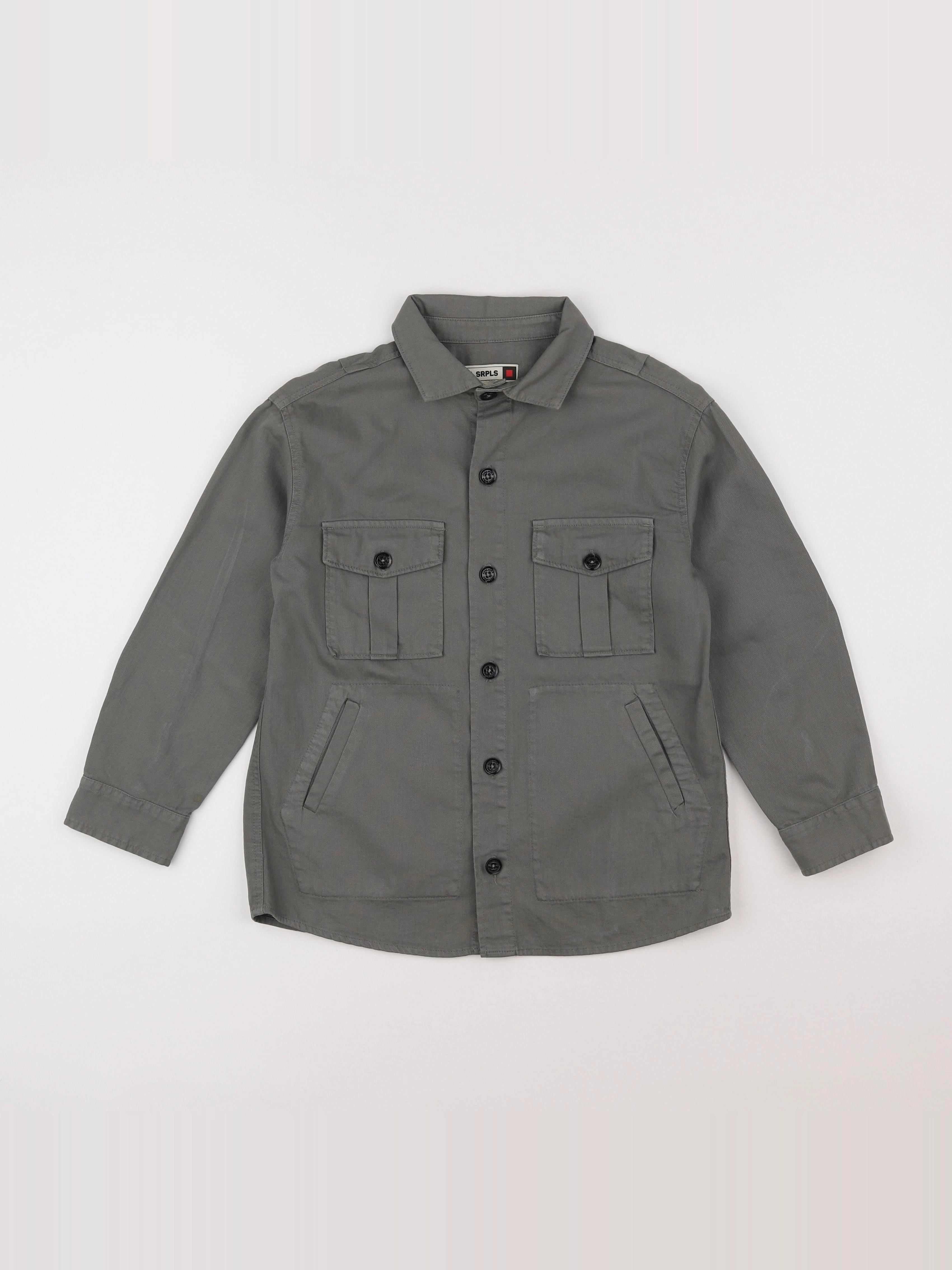 Zara - chemise marron - 8/9 ans